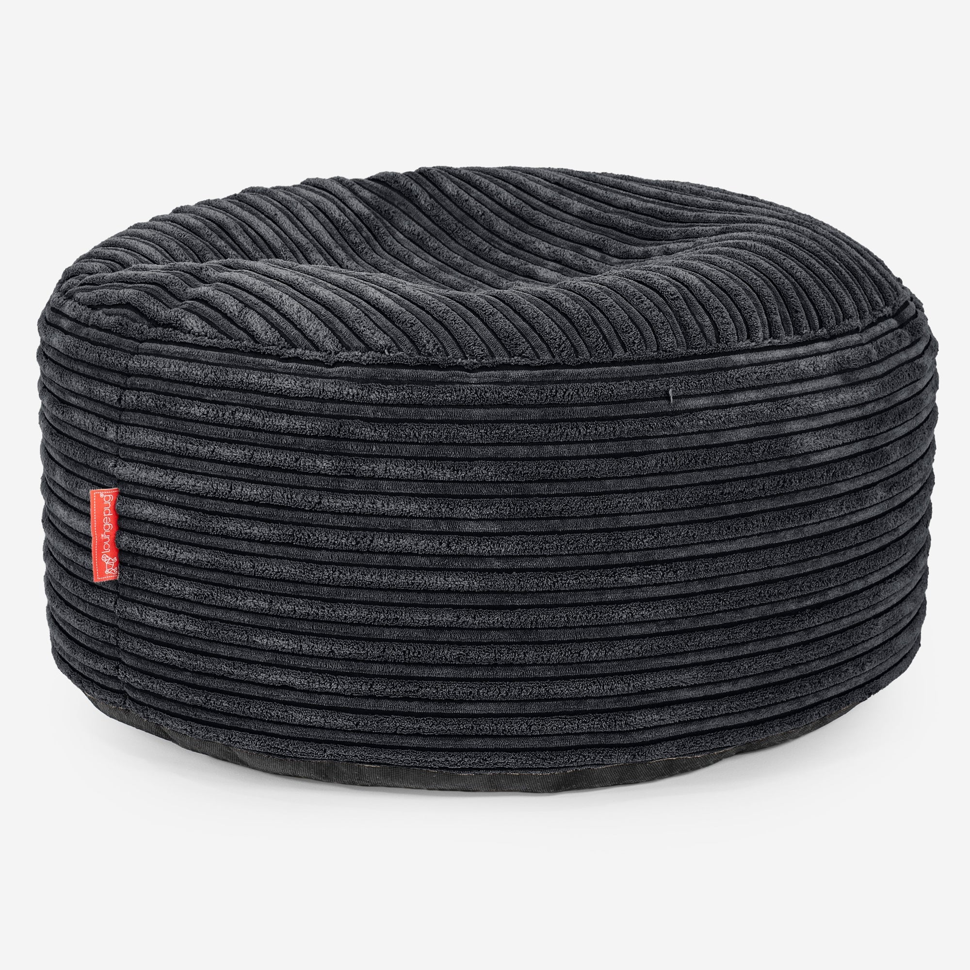 Großer runder Fußhocker Ersatz Bezug - Cord - Image 3