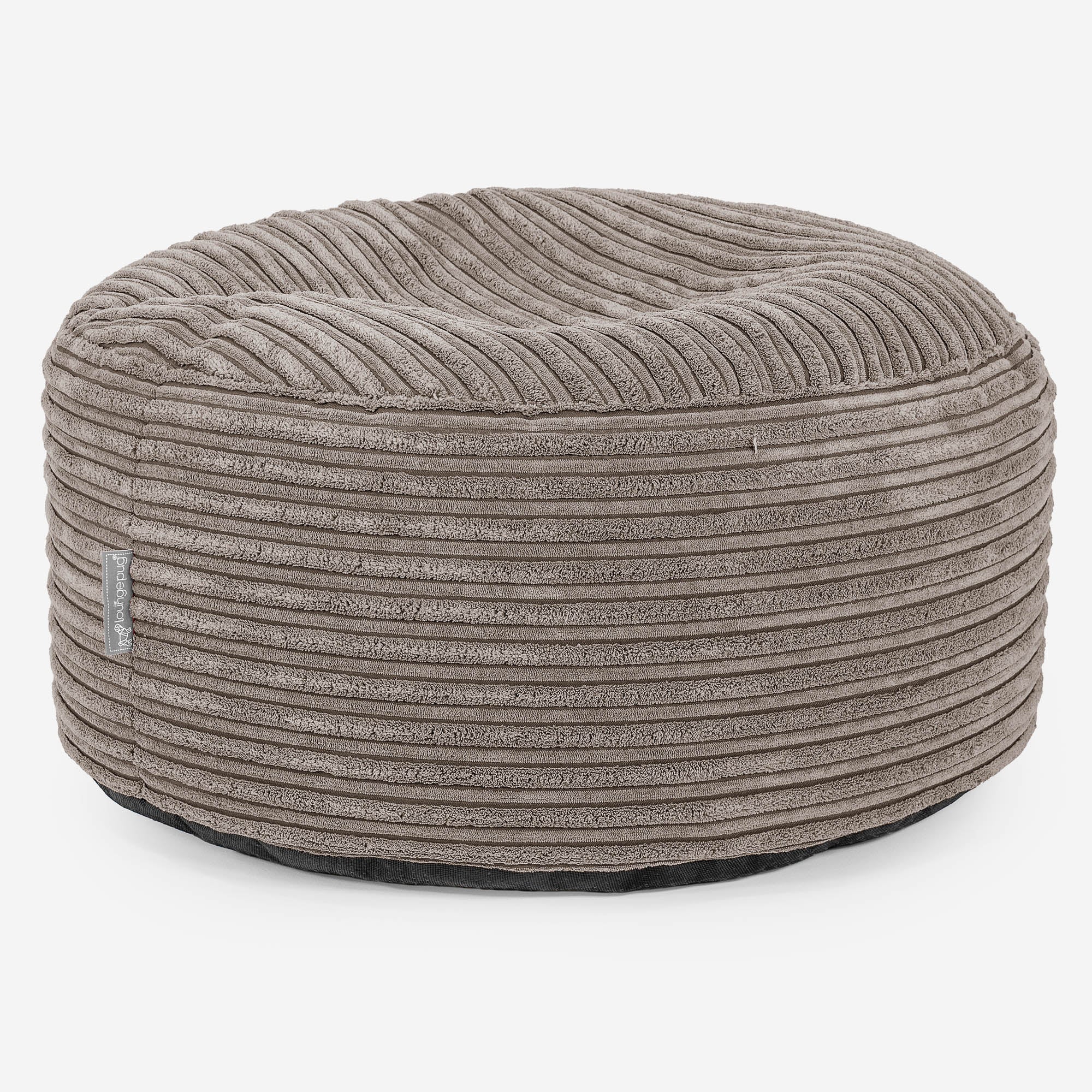 Großer runder Fußhocker Ersatz Bezug - Cord - Image 5