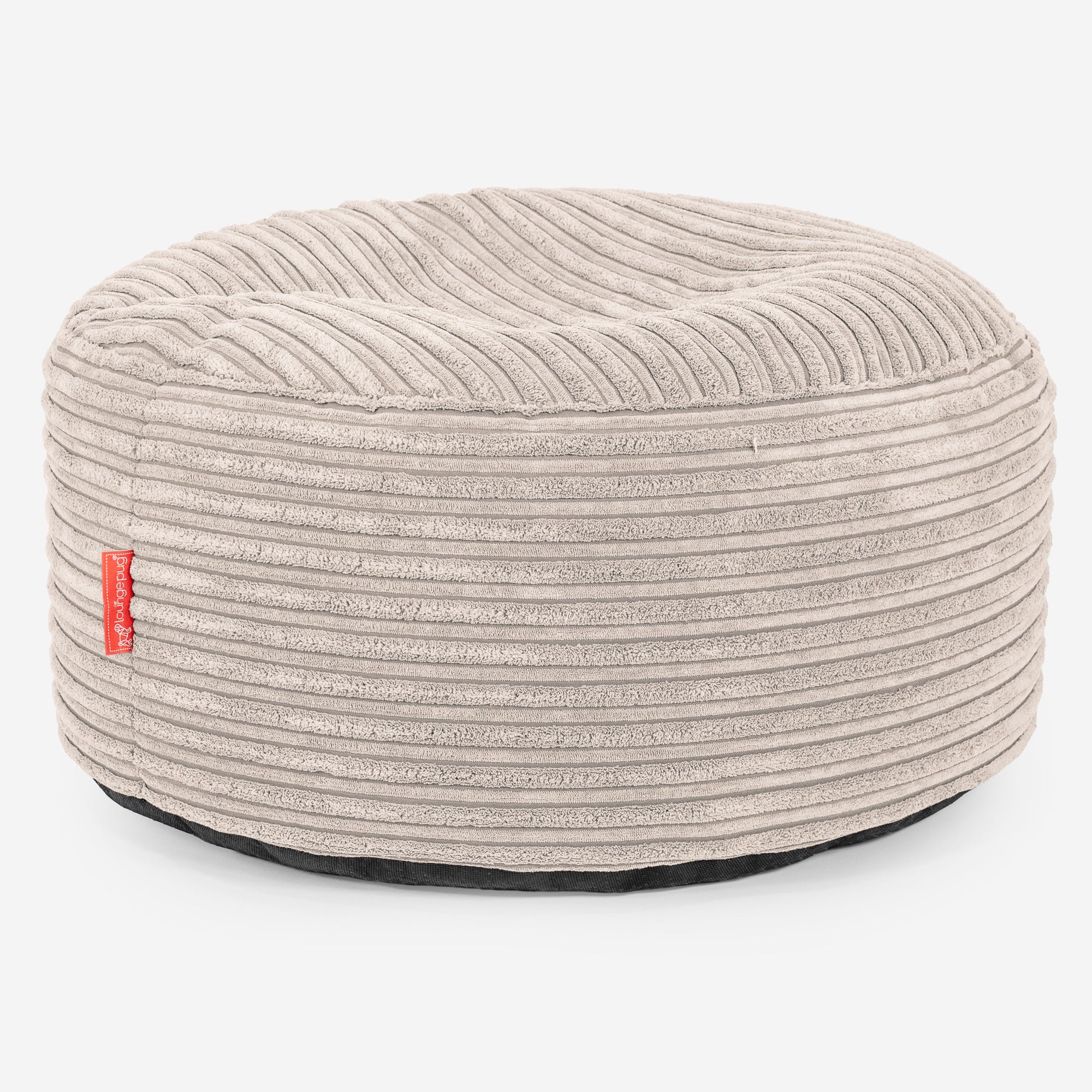 Großer runder Fußhocker Ersatz Bezug - Cord - Image 9