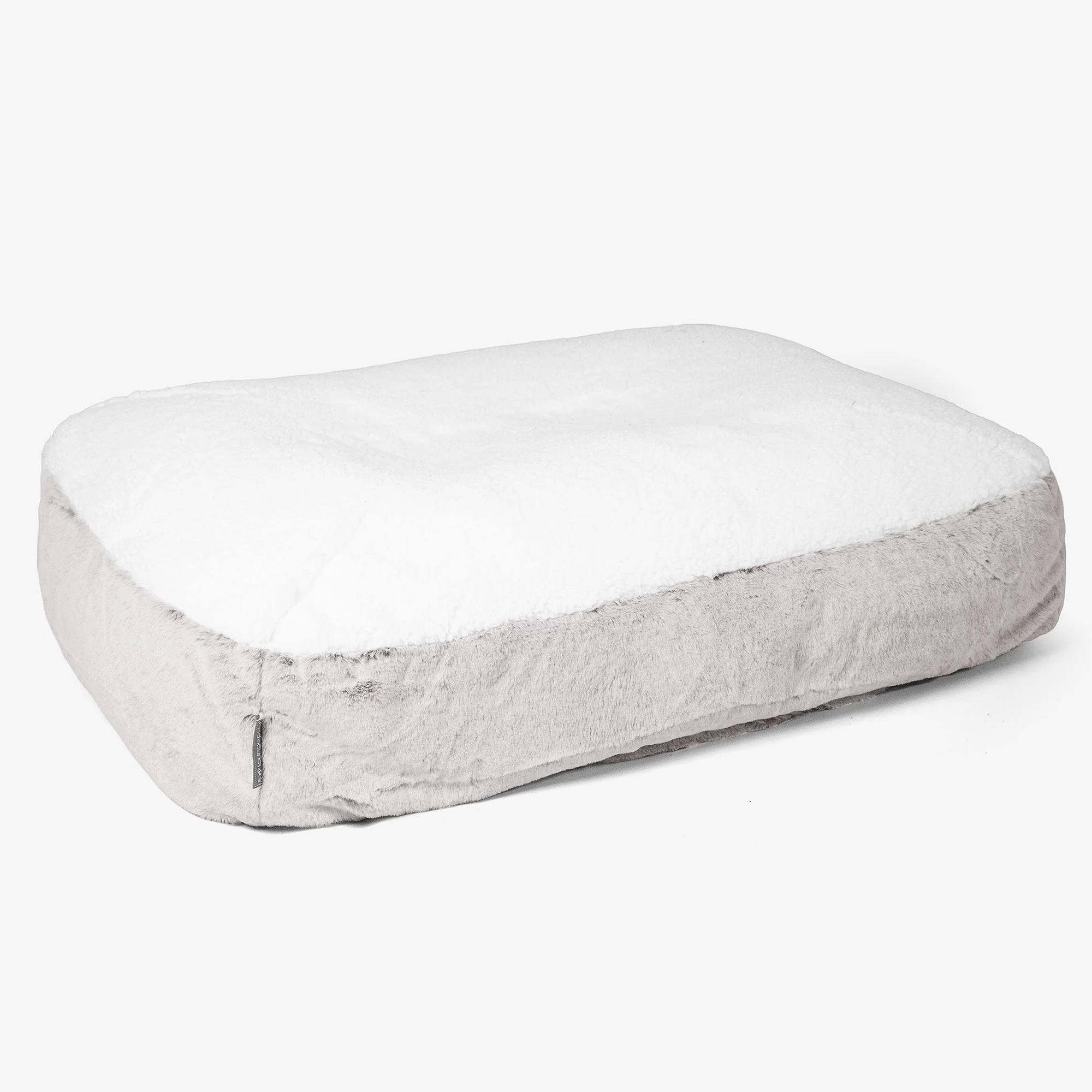 Großes Slouchy Hundebett Ersatz Bezug - Kaninchen Kunstfell - Image 4