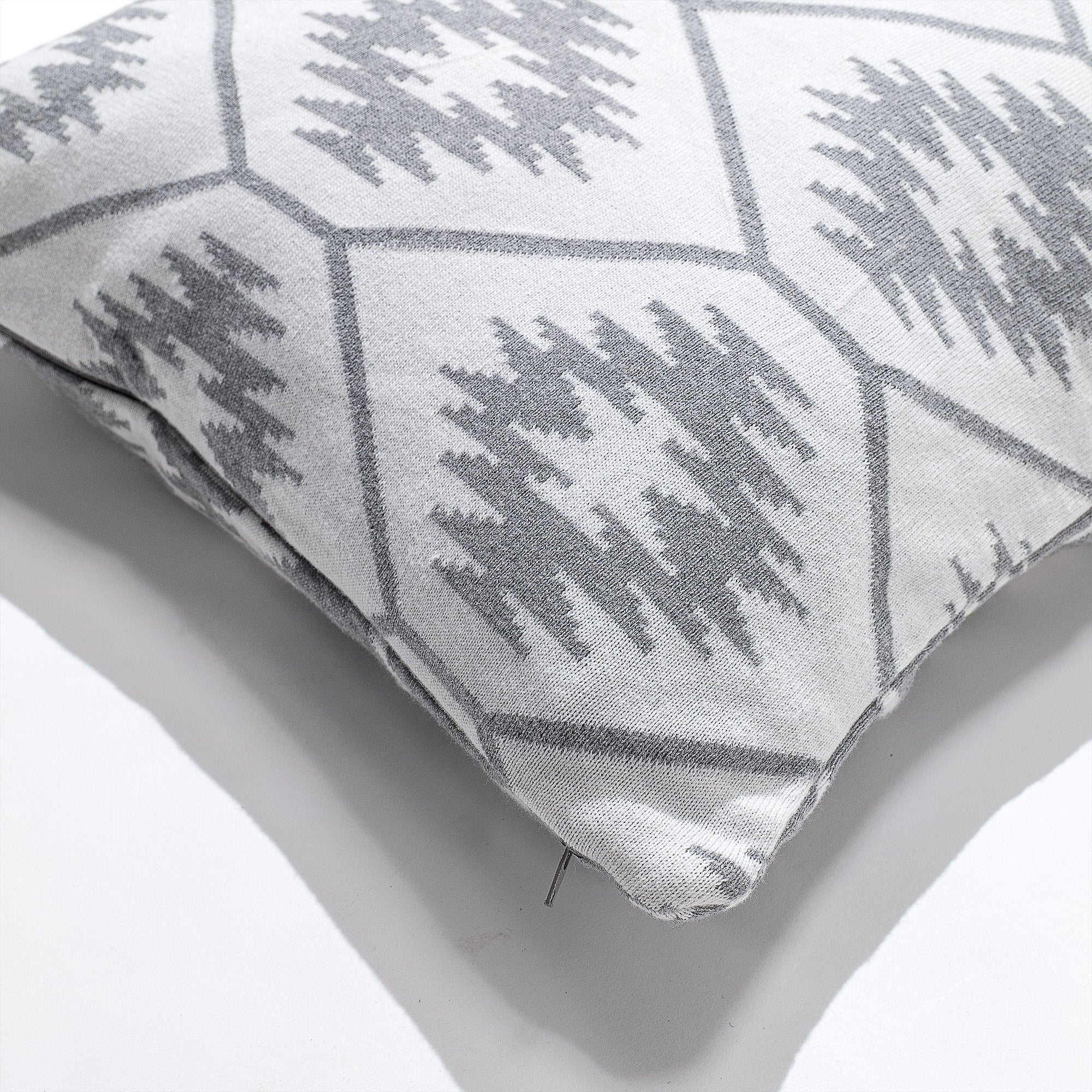 Dekokissen / Sofa Kissenbezug 47 x 47cm - Gestrickte Horizon - Image 3