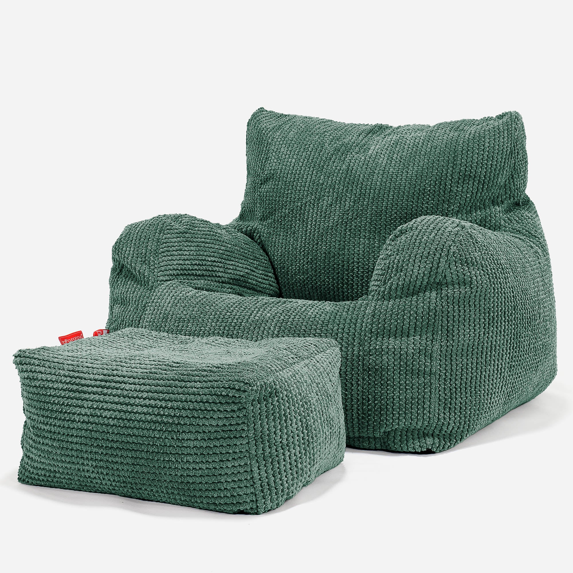 Josephine Sitzsack Ohrensessel - Pom-Pom Moosgrün - Image 2