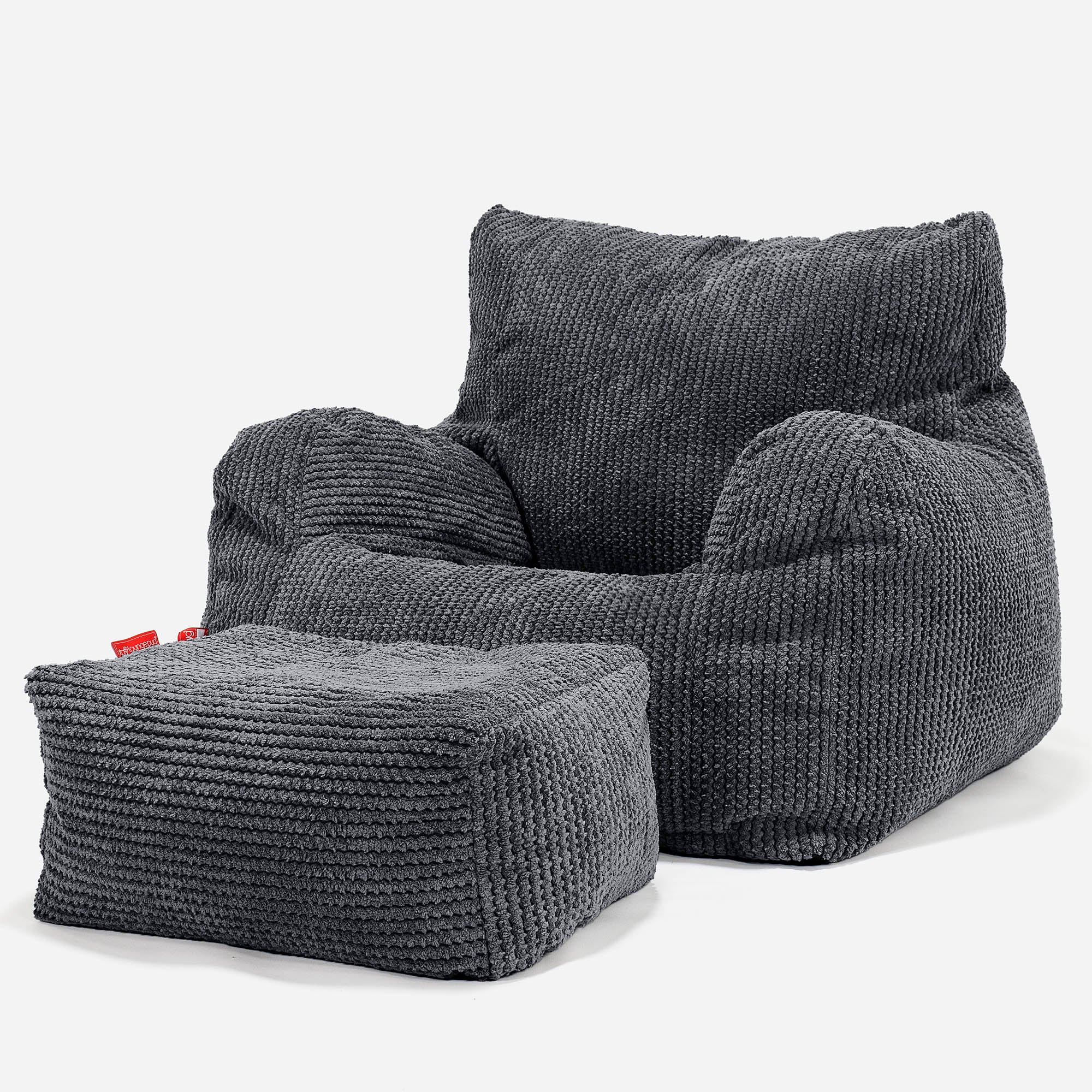 Josephine Sitzsack Ohrensessel - Pom-Pom Schwarz - Image 2