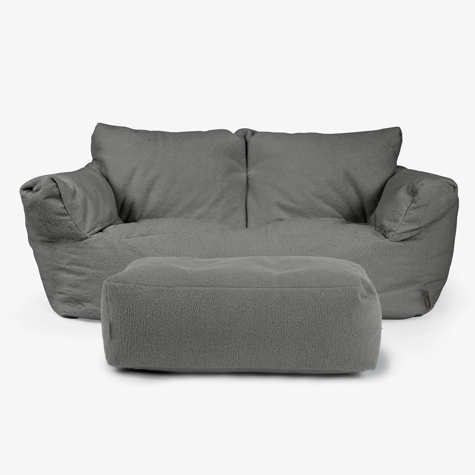 Josephine Sitzsack Sofa - Bouclé Grau - Image 2
