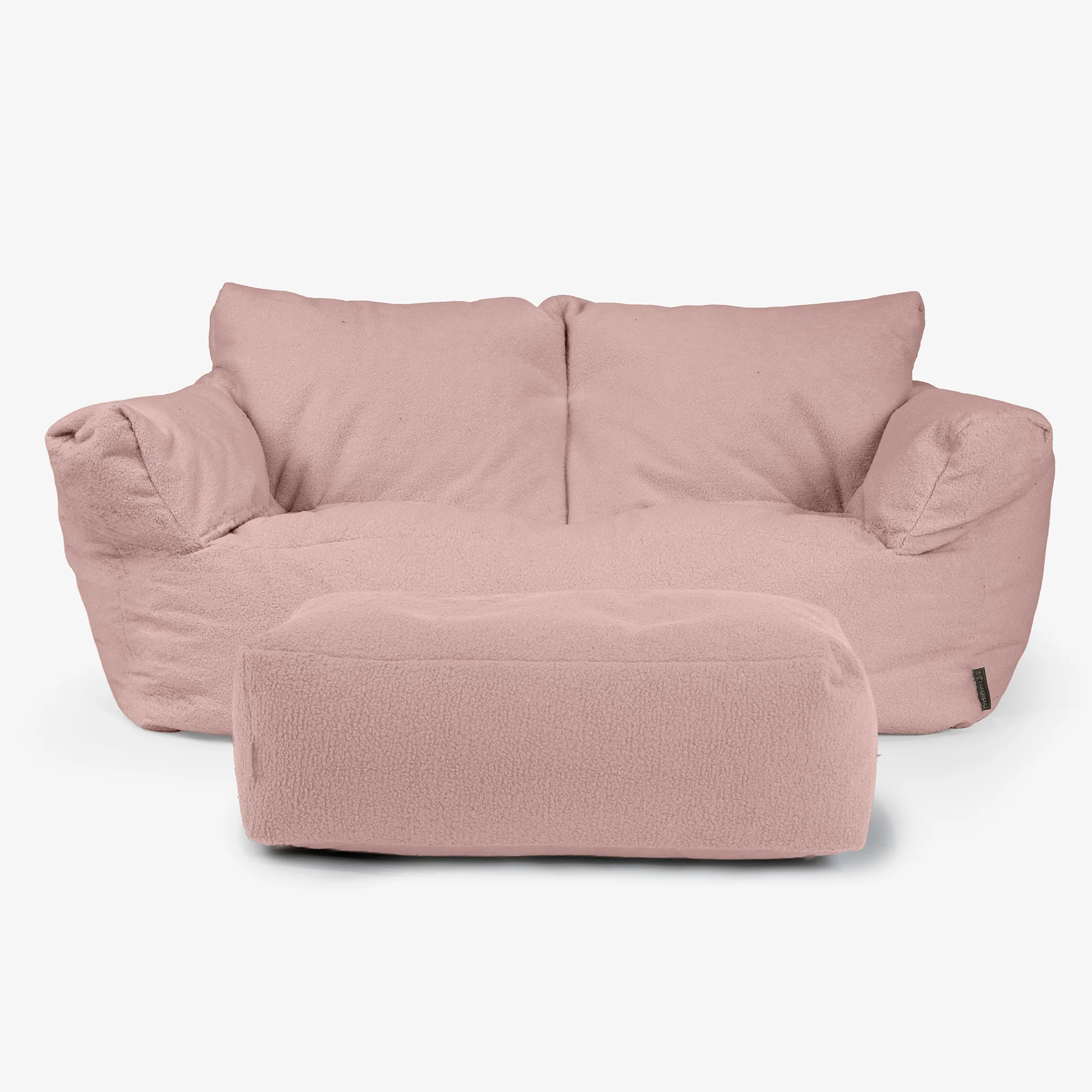 Josephine Sitzsack Sofa - Bouclé Pink - Image 2