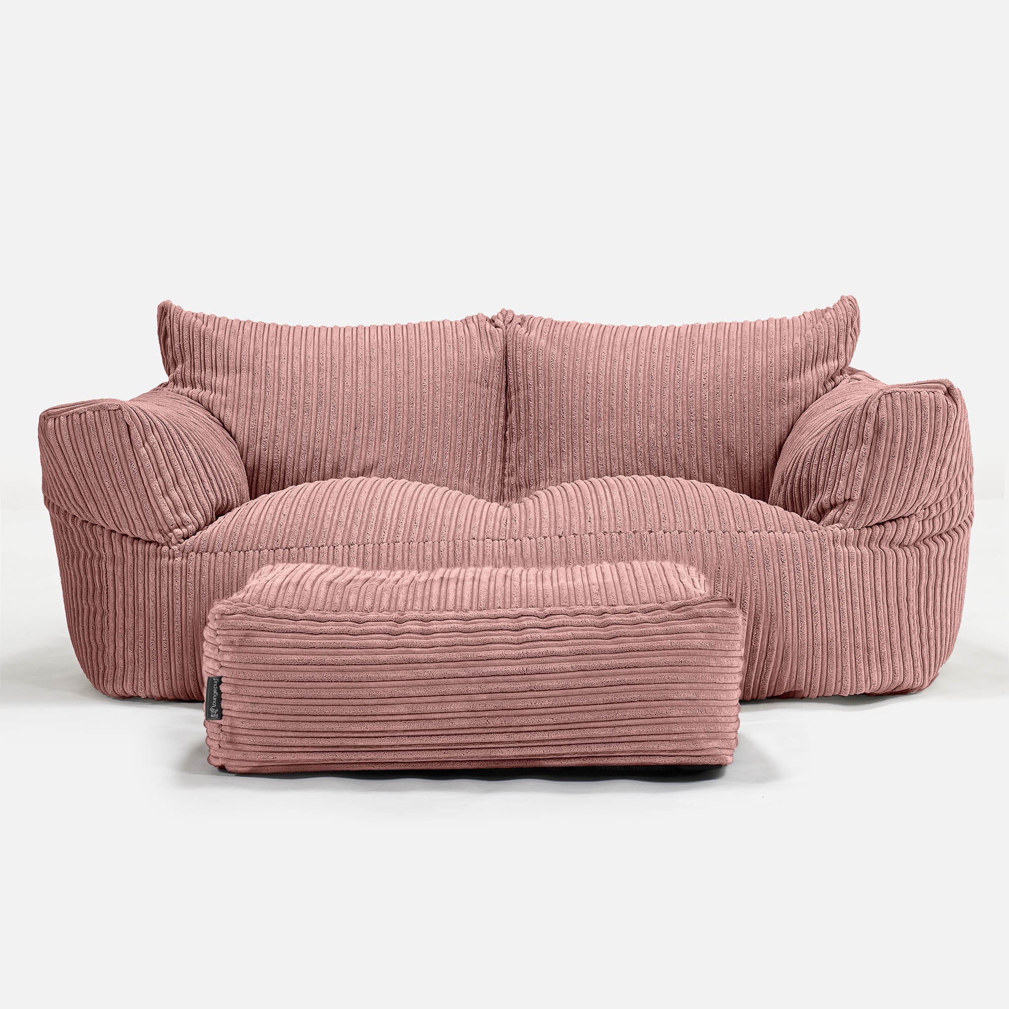 Josephine Sitzsack Sofa - Cord Pfirsich - Image 2