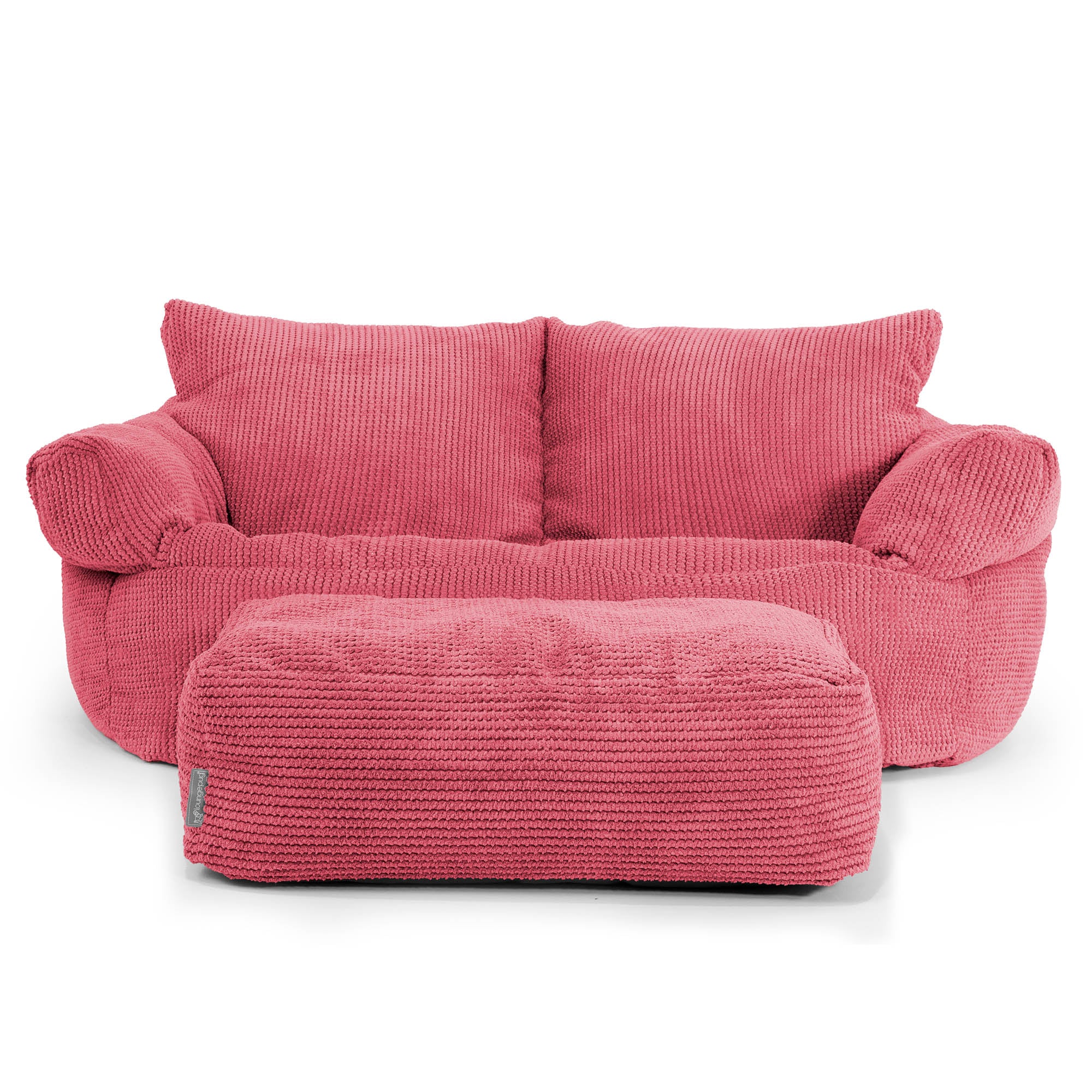 Josephine Sitzsack Sofa - Pom-Pom Pastellrot - Image 2
