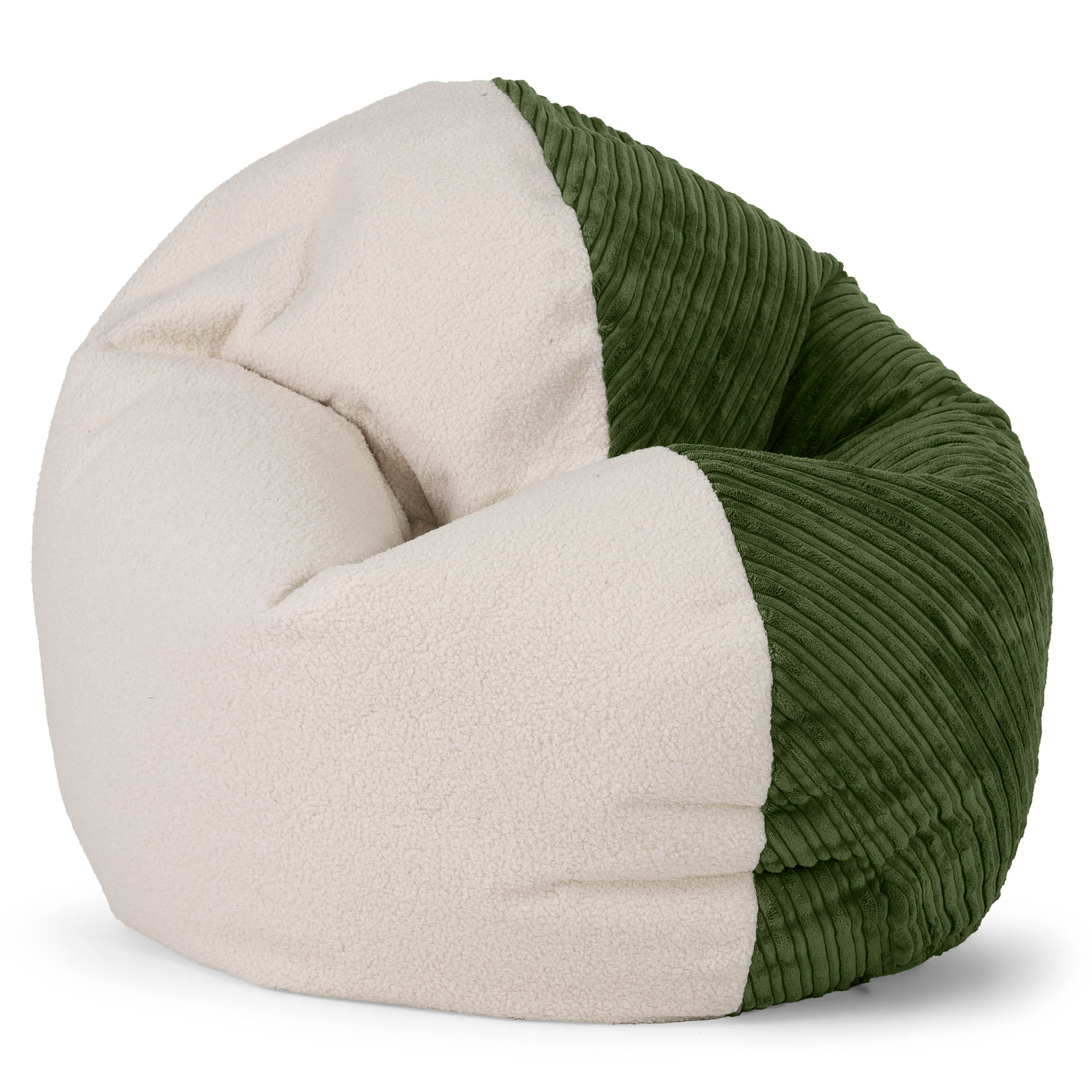 Junior Flexiforma Kinder Sitzsackstuhl 2-14 Jahre Ersatz Bezug - Bouclé & Cord - Image 2
