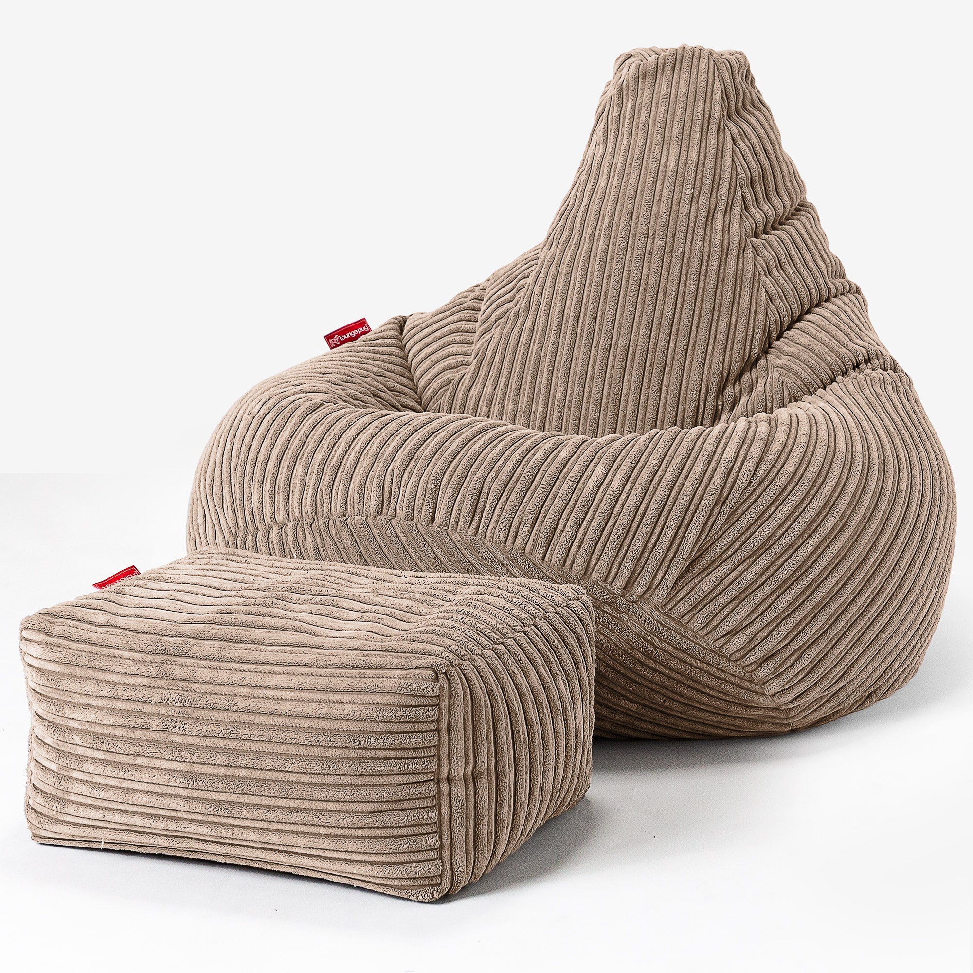 Kinder Gaming Sitzsack 6-14 Jahre - Cord Sand - Image 3