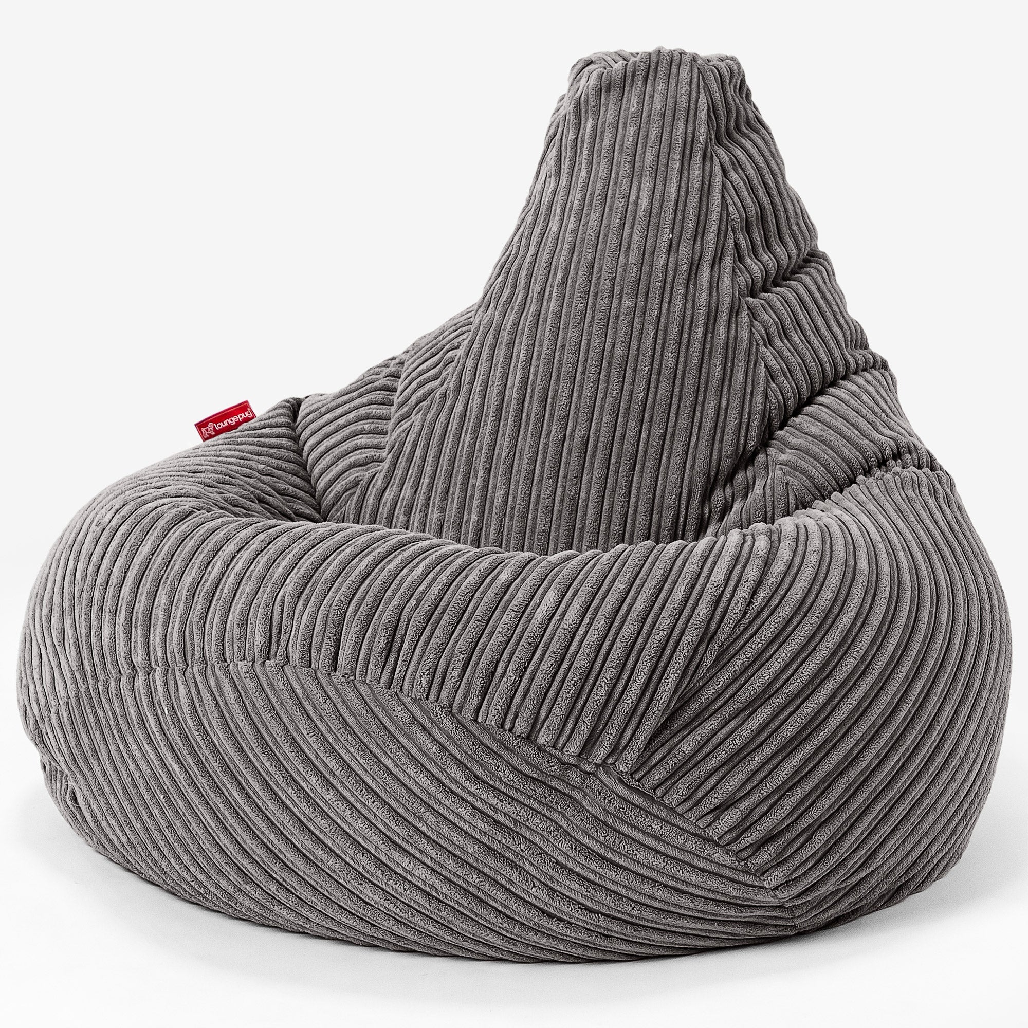 Kinder Gaming Sitzsack 6-14 Jahre - Cord Graphitgrau - Image 2