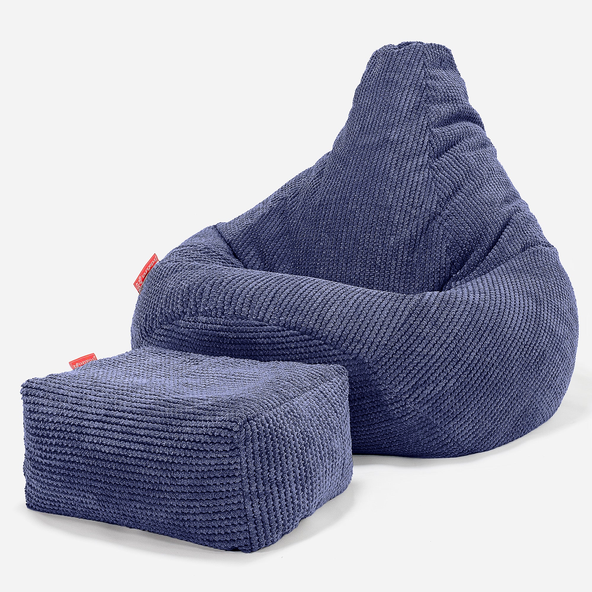 Kinder Gaming Sitzsack 6-14 Jahre - Pom-Pom Lila - Image 3