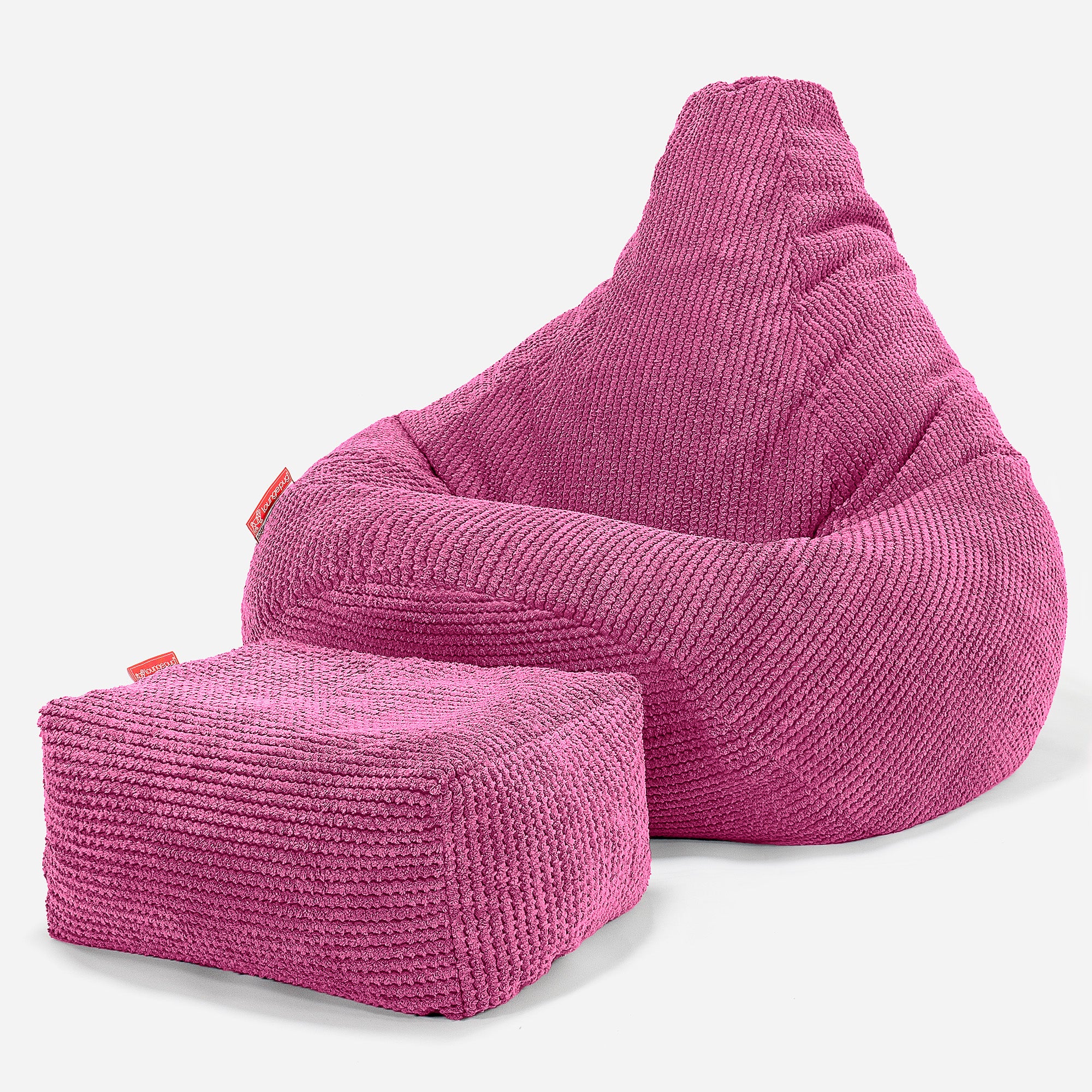 Kinder Gaming Sitzsack 6-14 Jahre - Pom-Pom Pink - Image 3