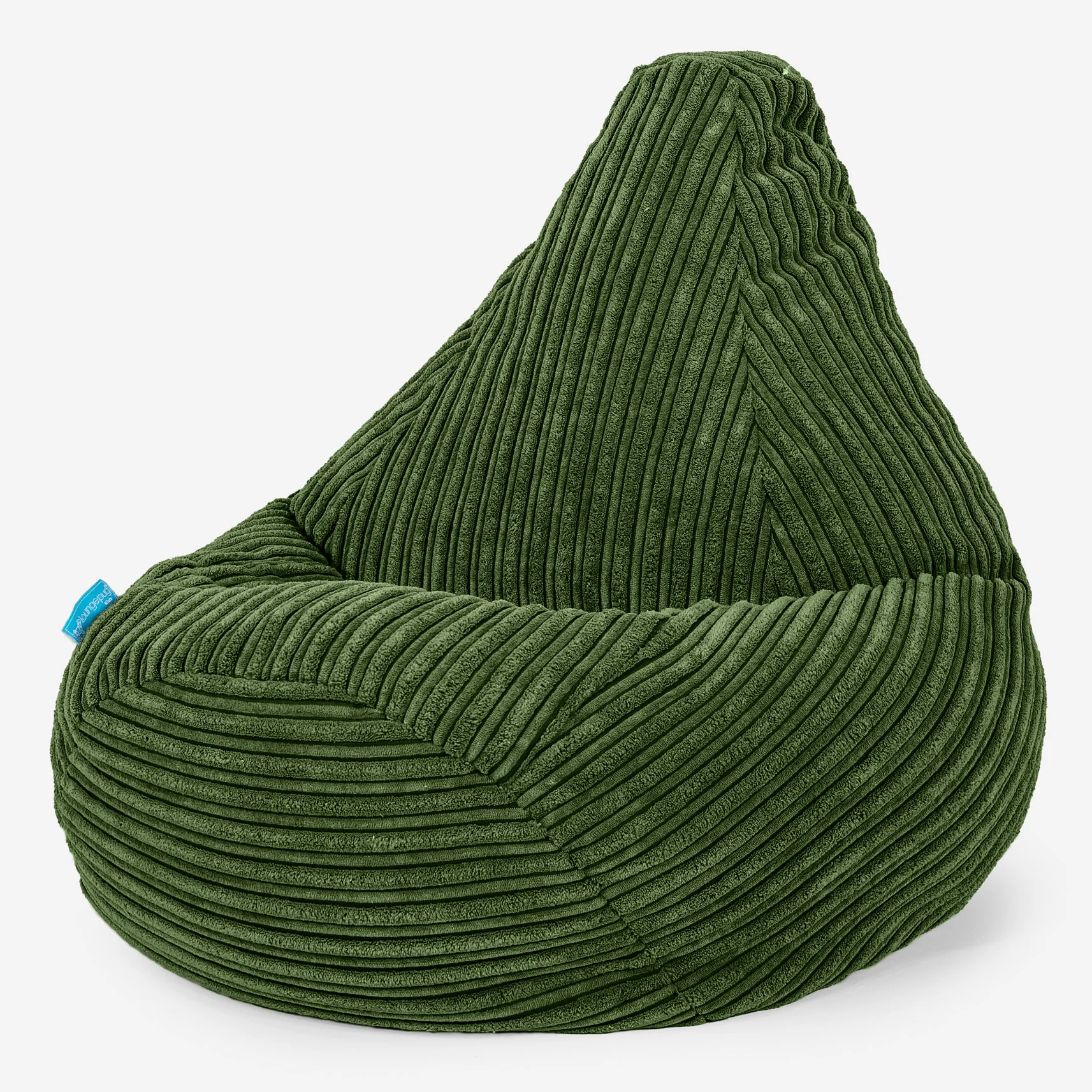 Kinder Gaming Sitzsack Sessel 1-5 Jahre - Cord Nadelwaldgrün - Image 2