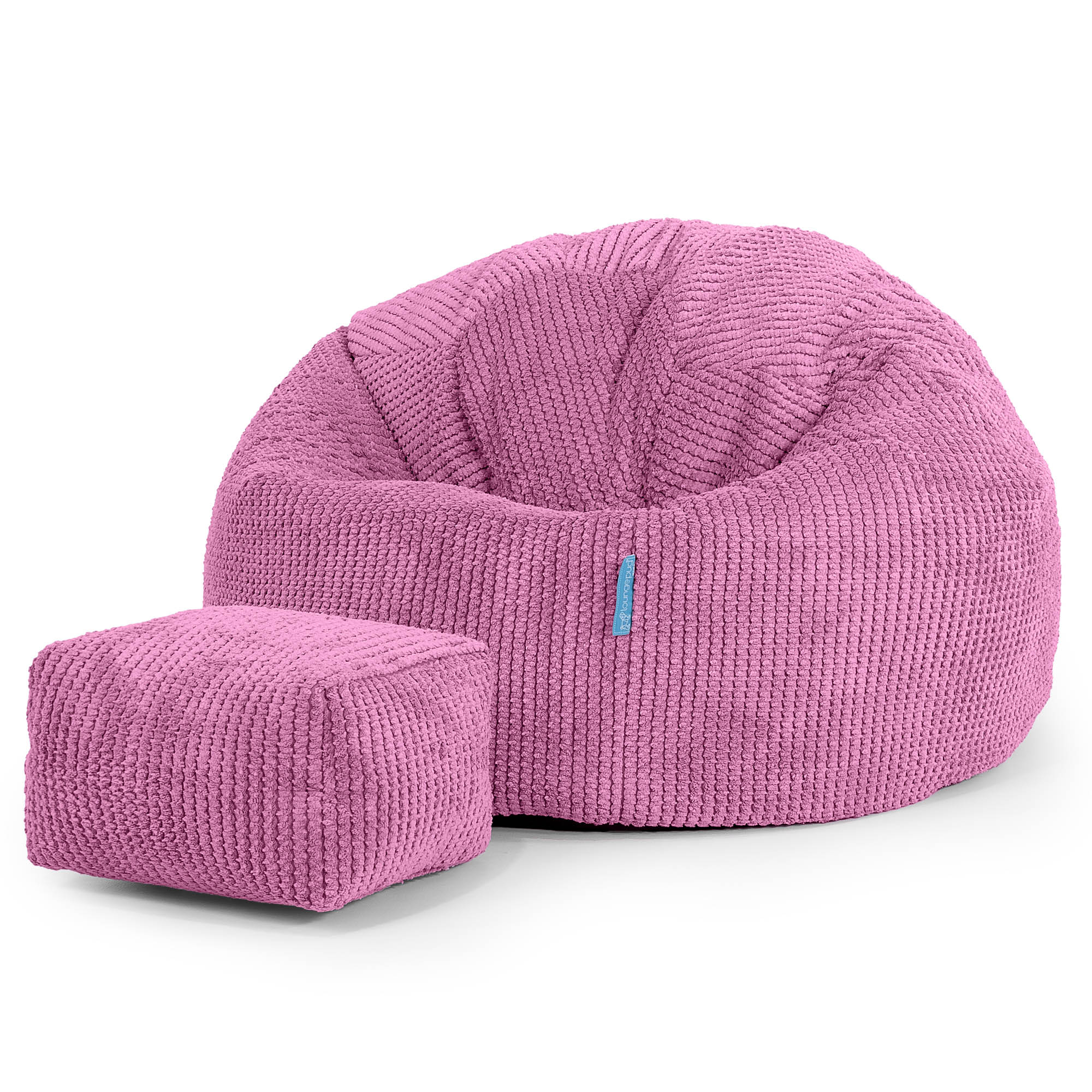 Klassicher Kindersessel Sitzsack 1-5 jahren - Pom-Pom Pink - Image 2