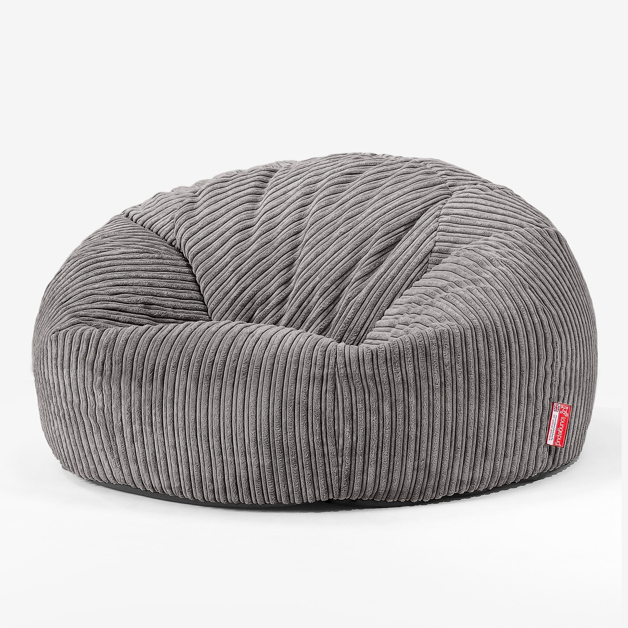 Kinder Sitzsack Sofa 6-14 Jahre - Cord Graphitgrau - Image 2