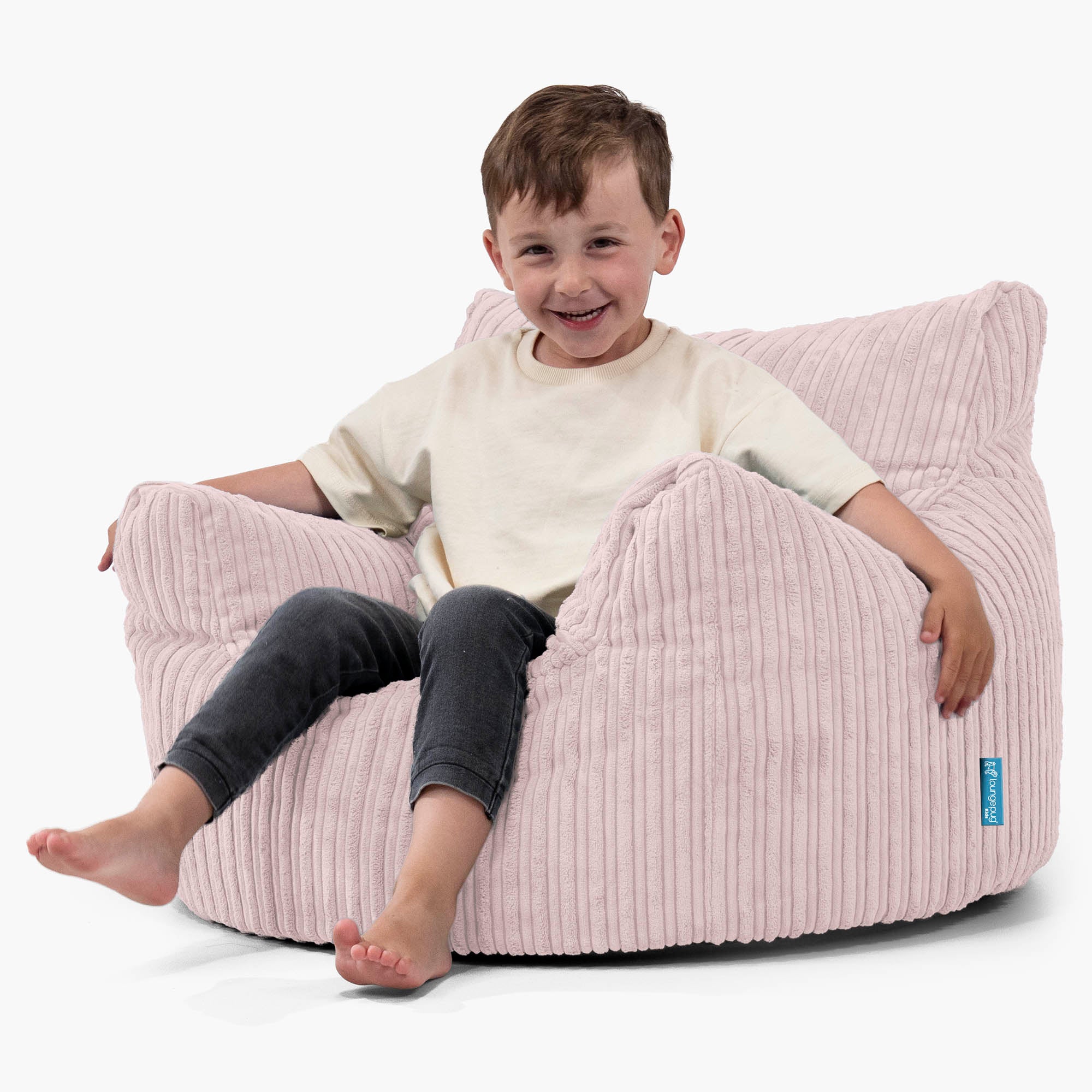 Kindersessel Sitzsack 3-8 jahren - Cord Rosa - Image 2