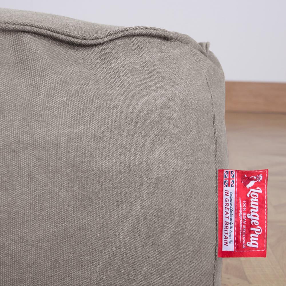 Klein Kindersessel Sitzsack 1-3 jahren - Stonewashed-stoff Pewter - Image 4
