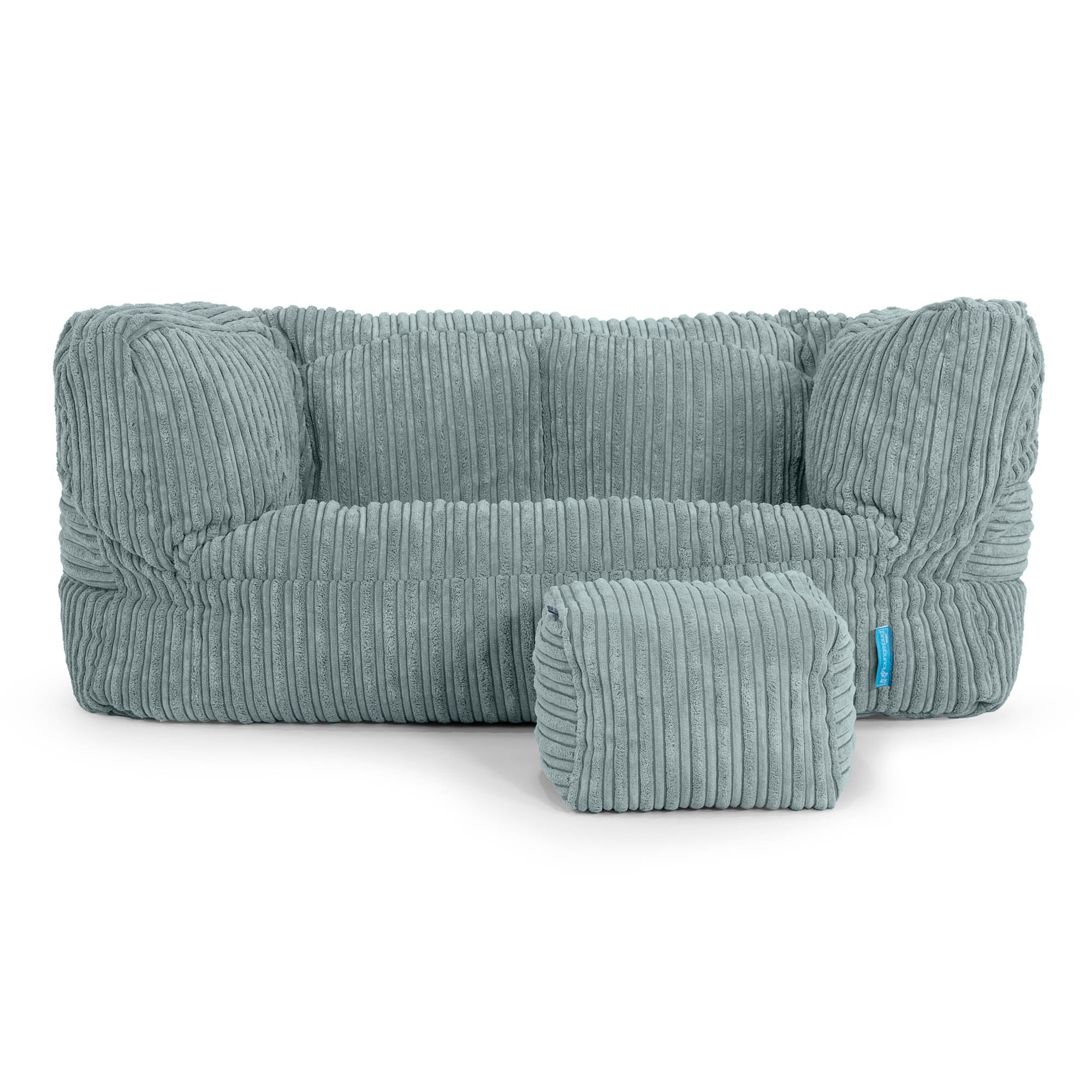 Kindersofa Albert 2-6 jahren - Cord Mintgrün - Image 2