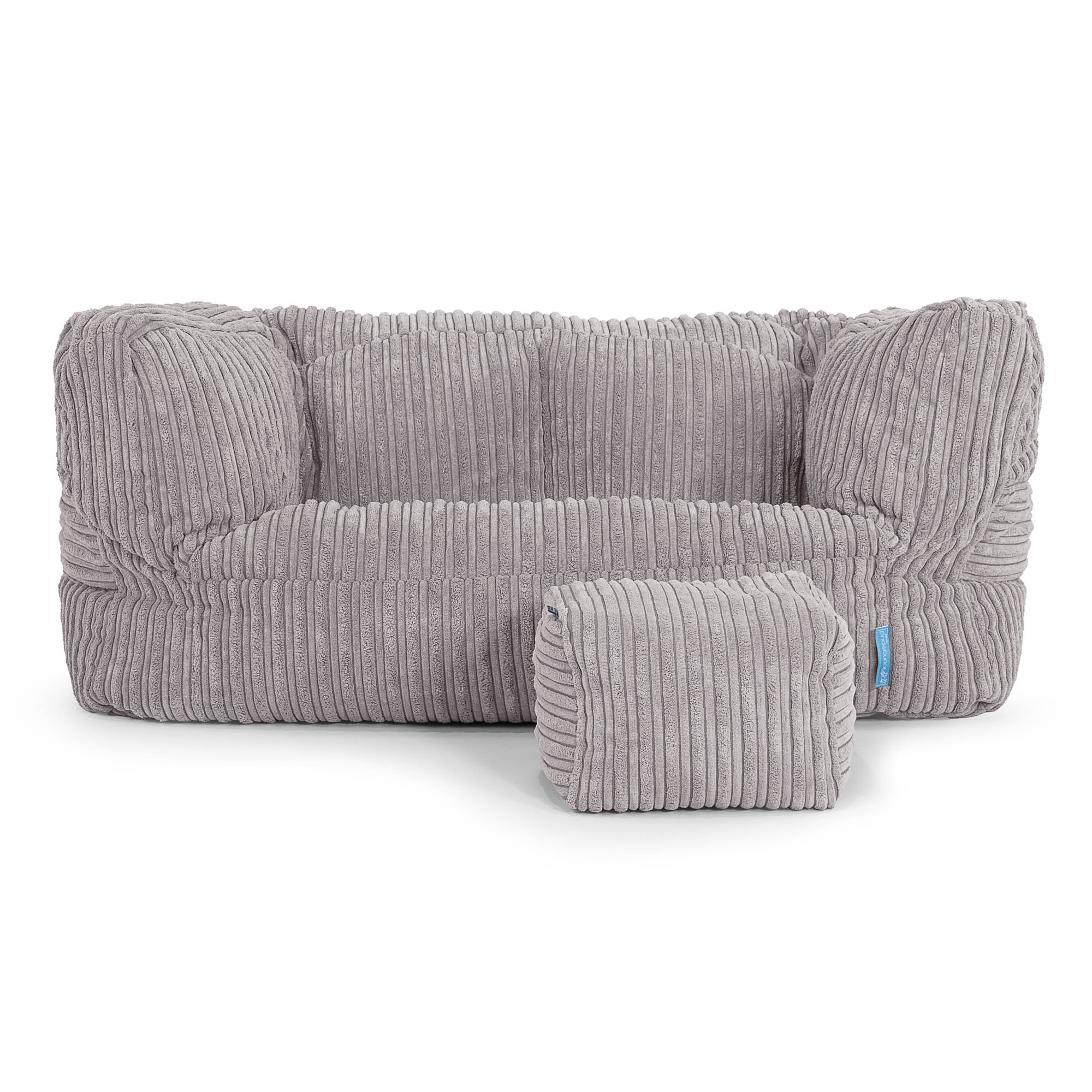 Kindersofa Albert 2-6 jahren - Cord Silbergrau - Image 2