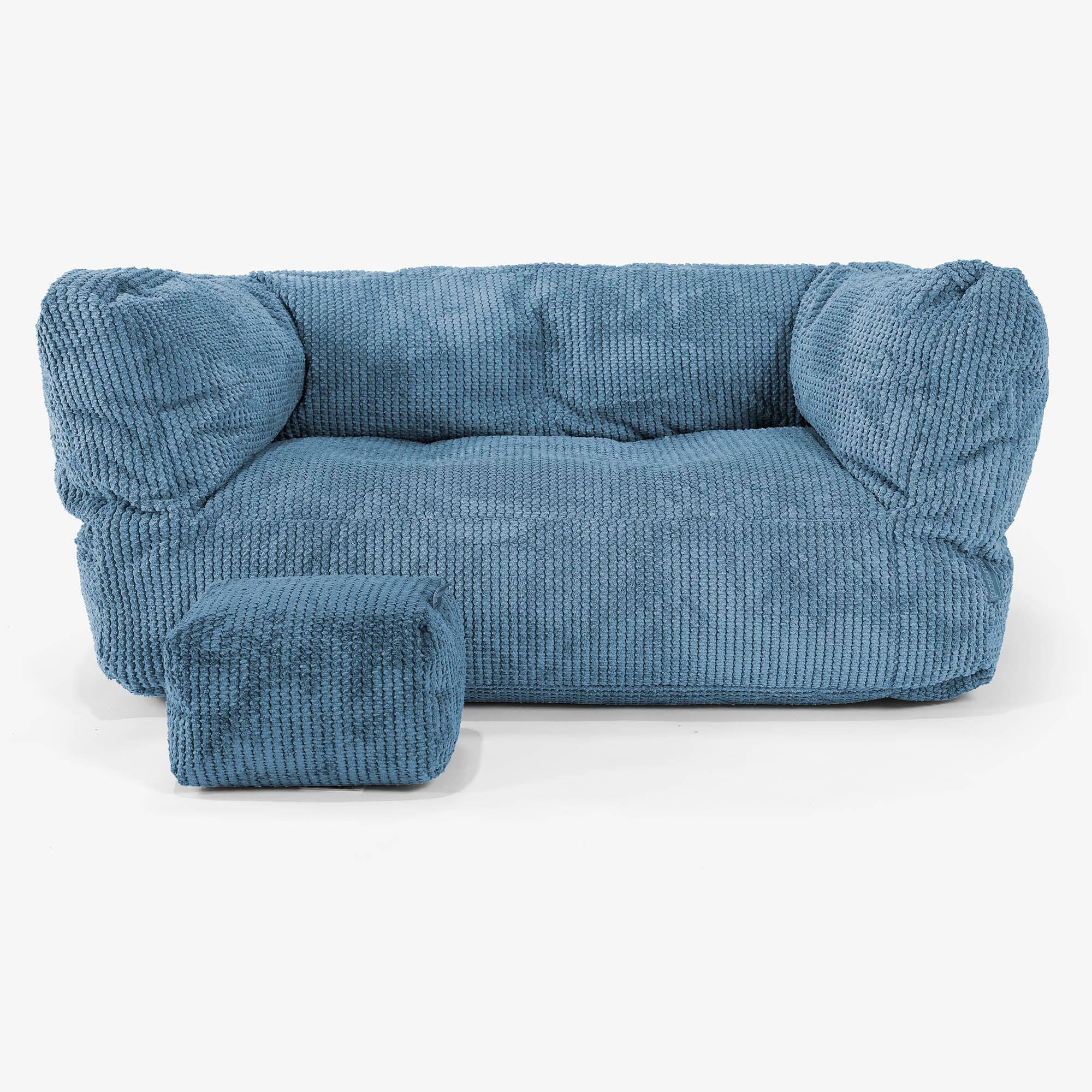 Kindersofa Albert 2-6 jahren - Pom-Pom Himmelblau - Image 2