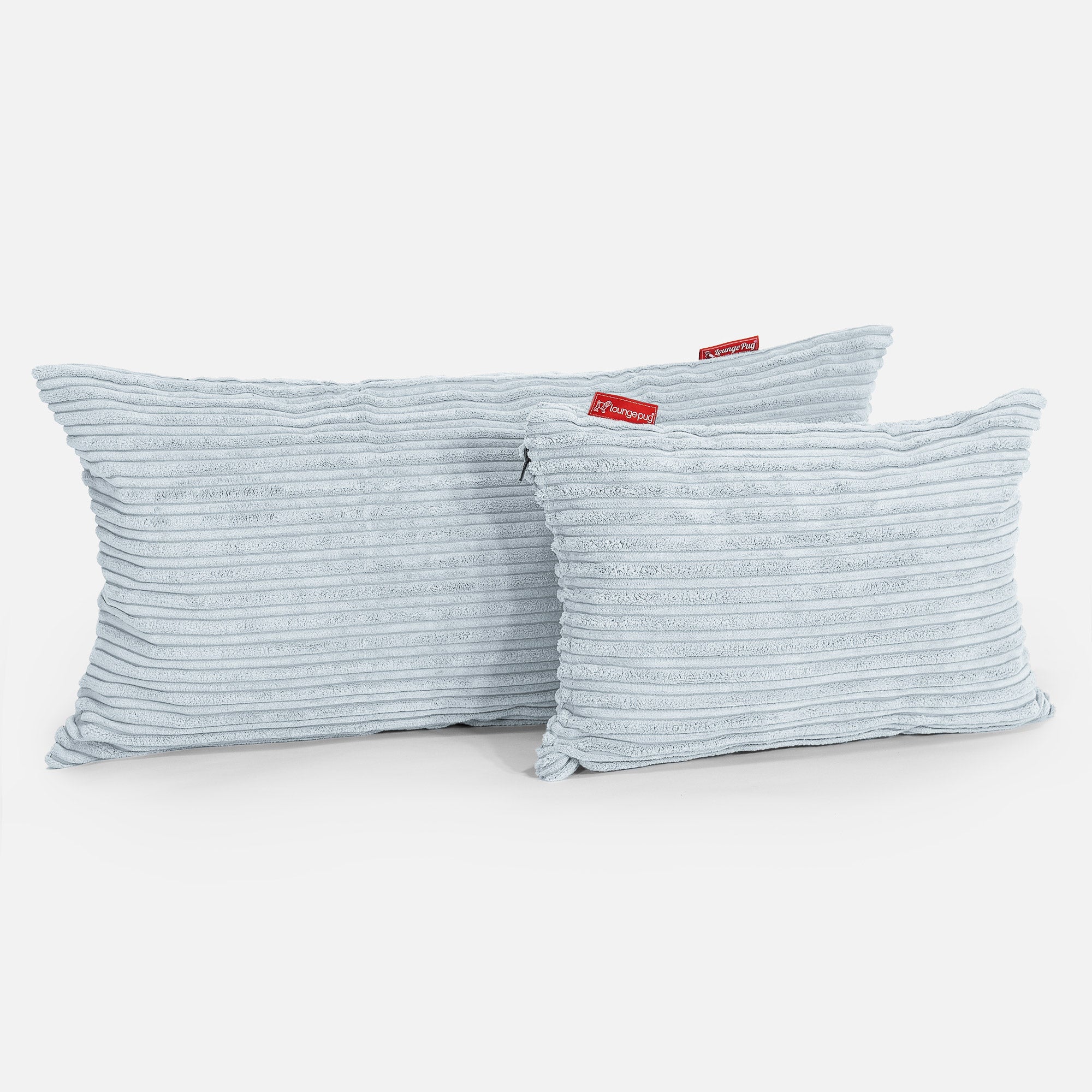Dekokissen / Sofa Kissenbezug 35 x 50cm - Cord Baby Blau - Image 3