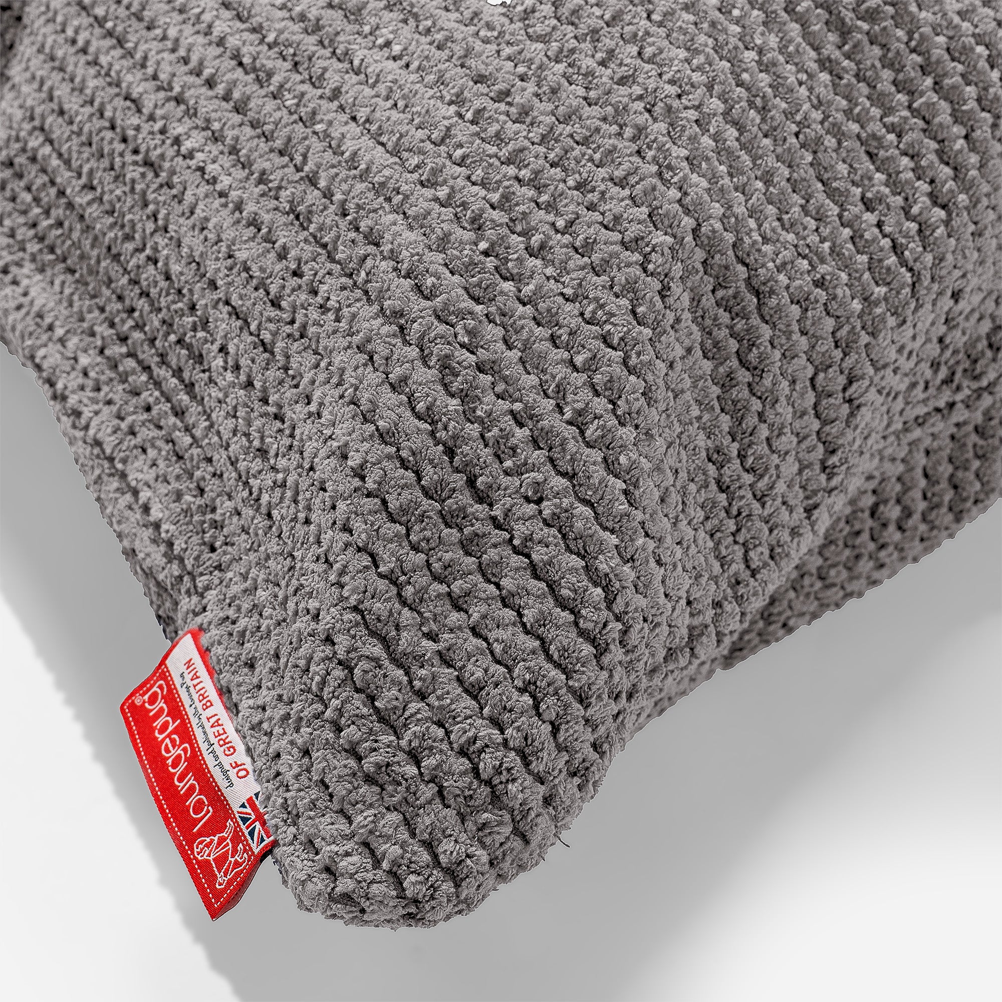 Dekokissen / Sofa Kissenbezug 35 x 50cm - Pom-Pom Anthrazit - Image 2
