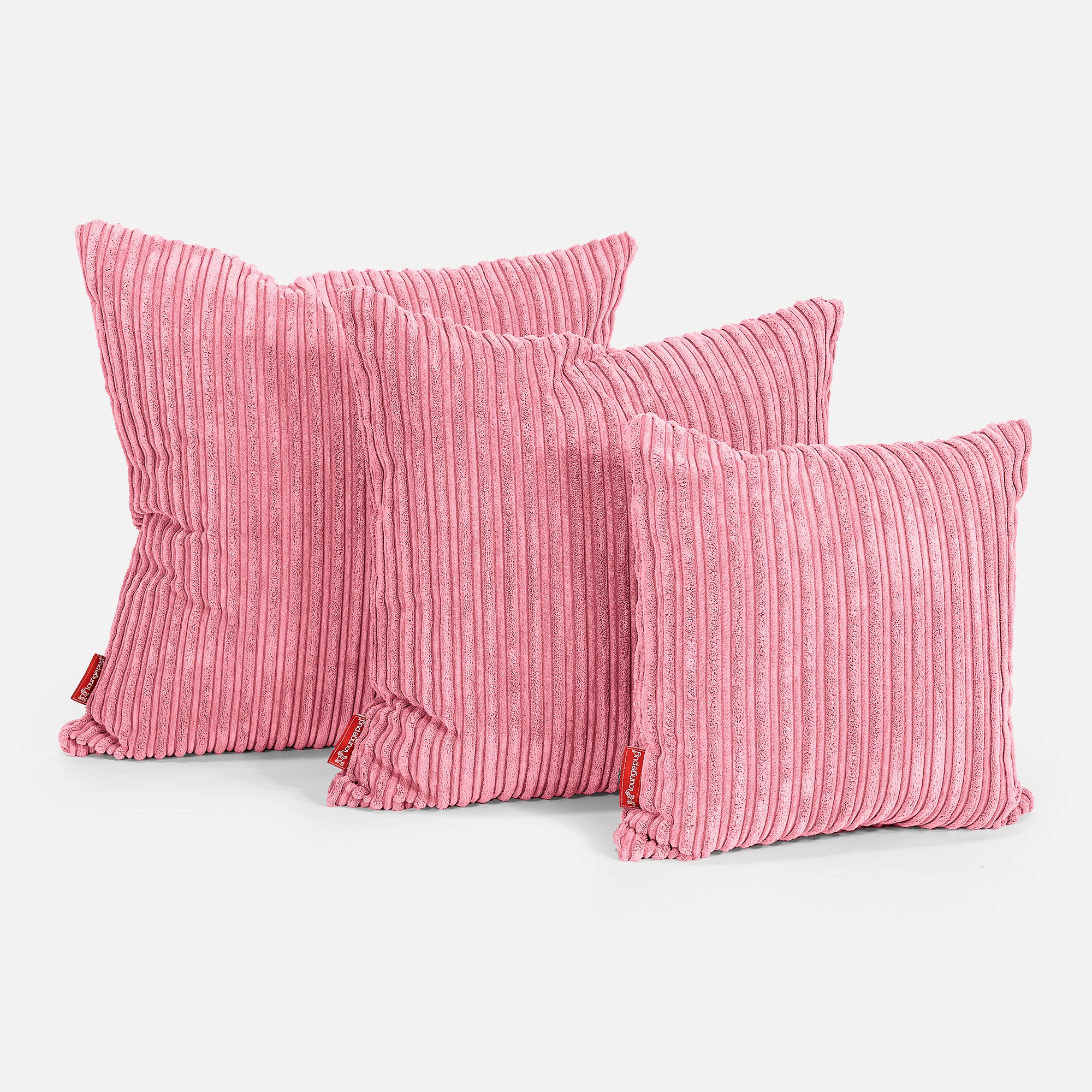 Dekokissen / Sofa Kissenbezug 47 x 47cm - Cord Koralle - Image 2