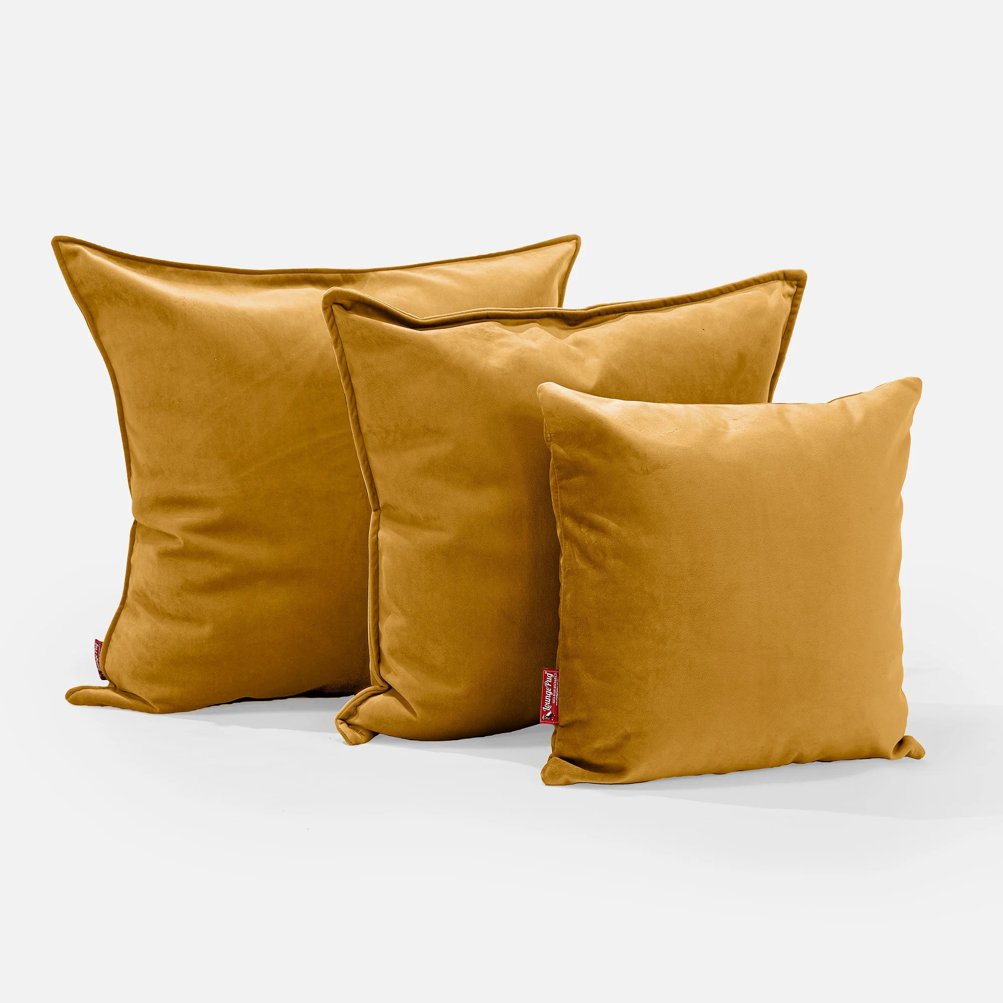 Dekokissen / Sofa Kissenbezug 47 x 47cm - Samt Gold - Image 2