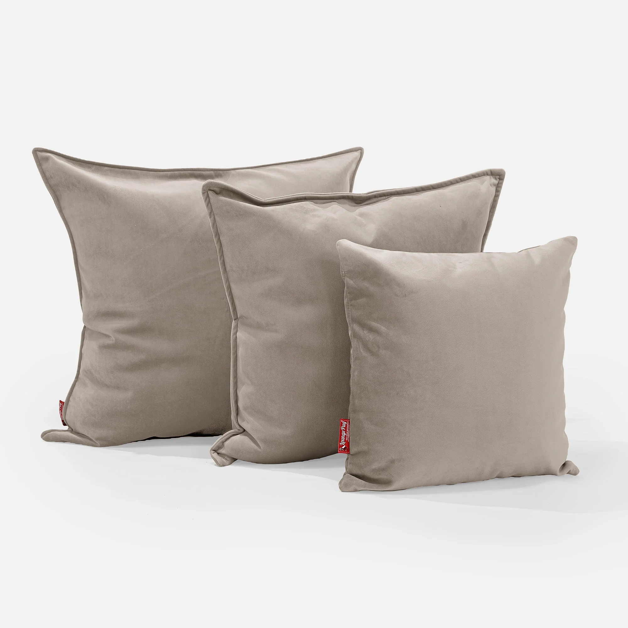 Dekokissen / Sofa Kissenbezug 47 x 47cm - Samt Nerzfarben - Image 2