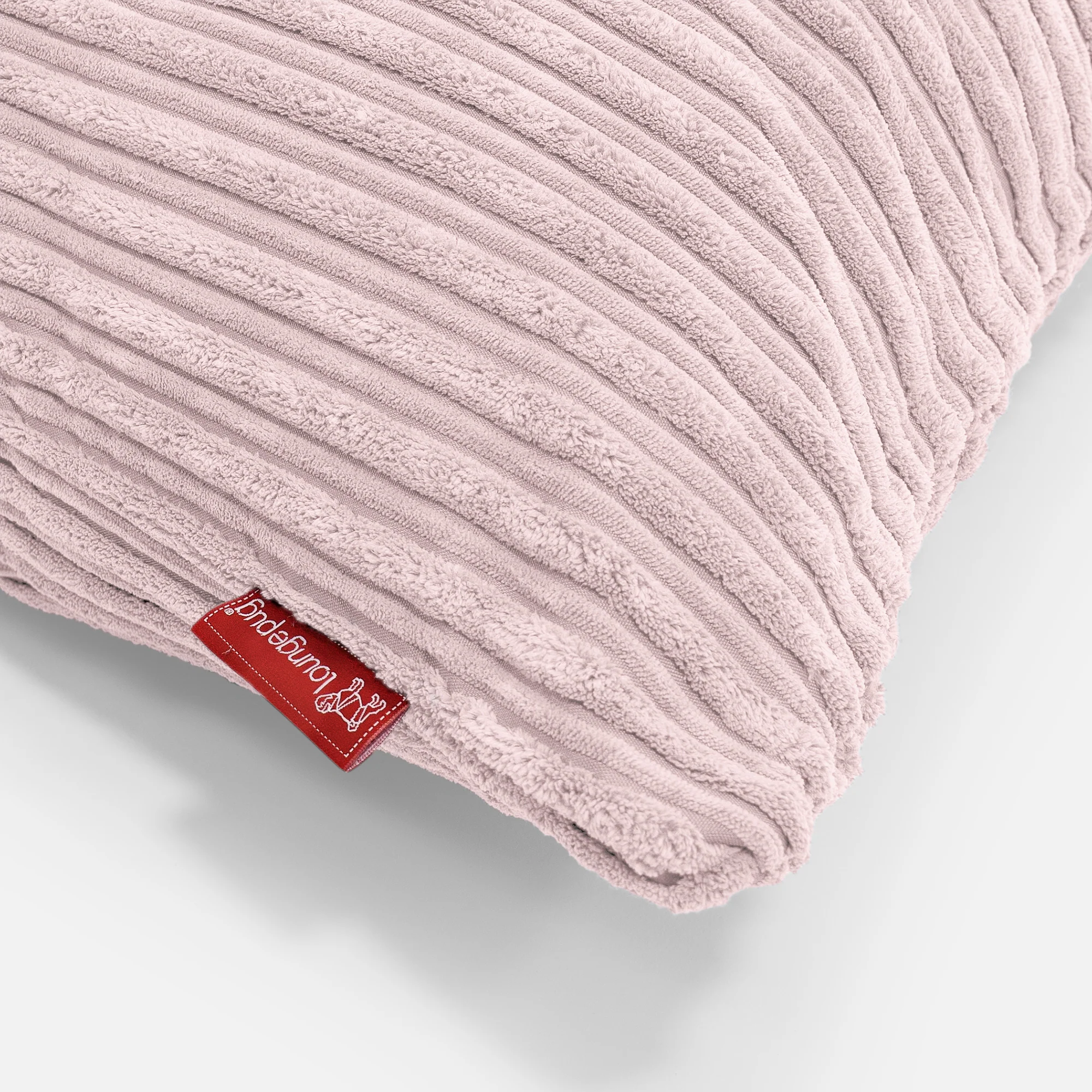 Dekokissen / Sofa Kissenbezug Rund 50cm - Cord Rosa - Image 2