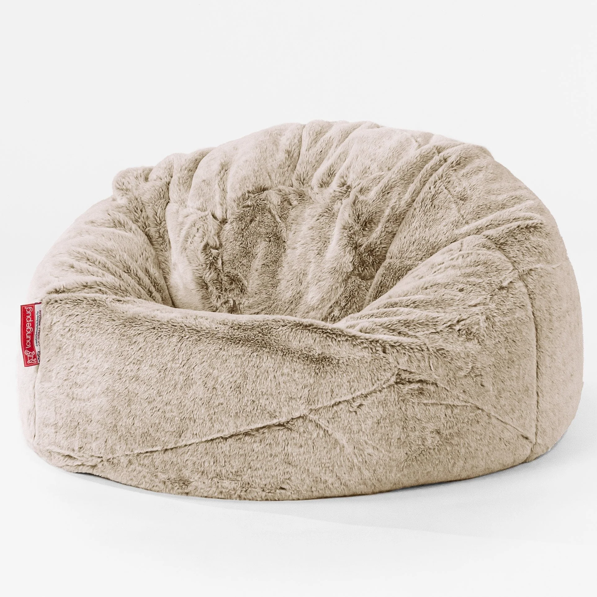 Klassicher Kindersessel Sitzsack 1-5 jahren Ersatz Bezug - Kaninchen Kunstfell - Image 3