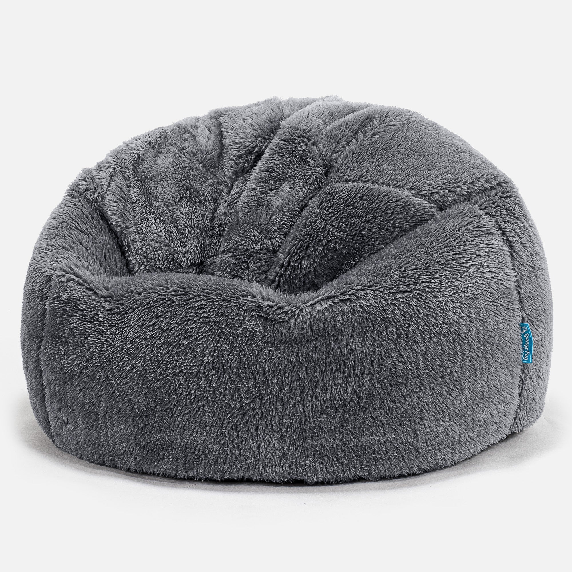 Klassicher Kindersessel Sitzsack 1-5 jahren Ersatz Bezug - Teddy Kunstfell - Image 2