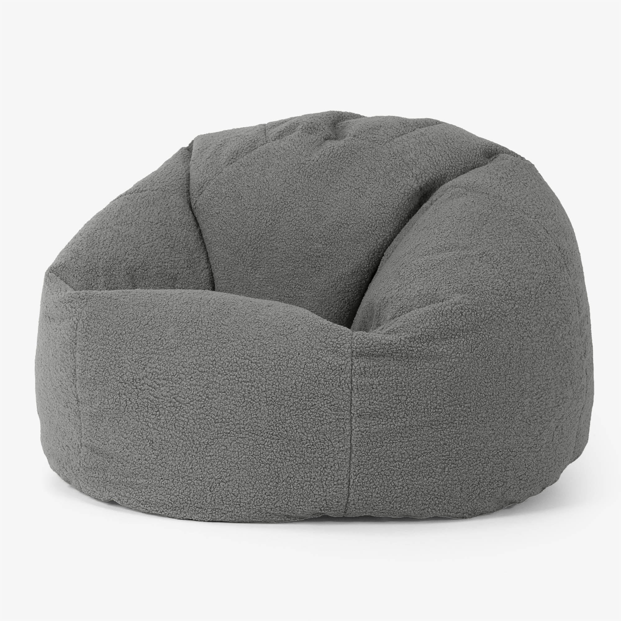 Klassischer Sitzsack Sessel Ersatz Bezug - Bouclé - Image 2
