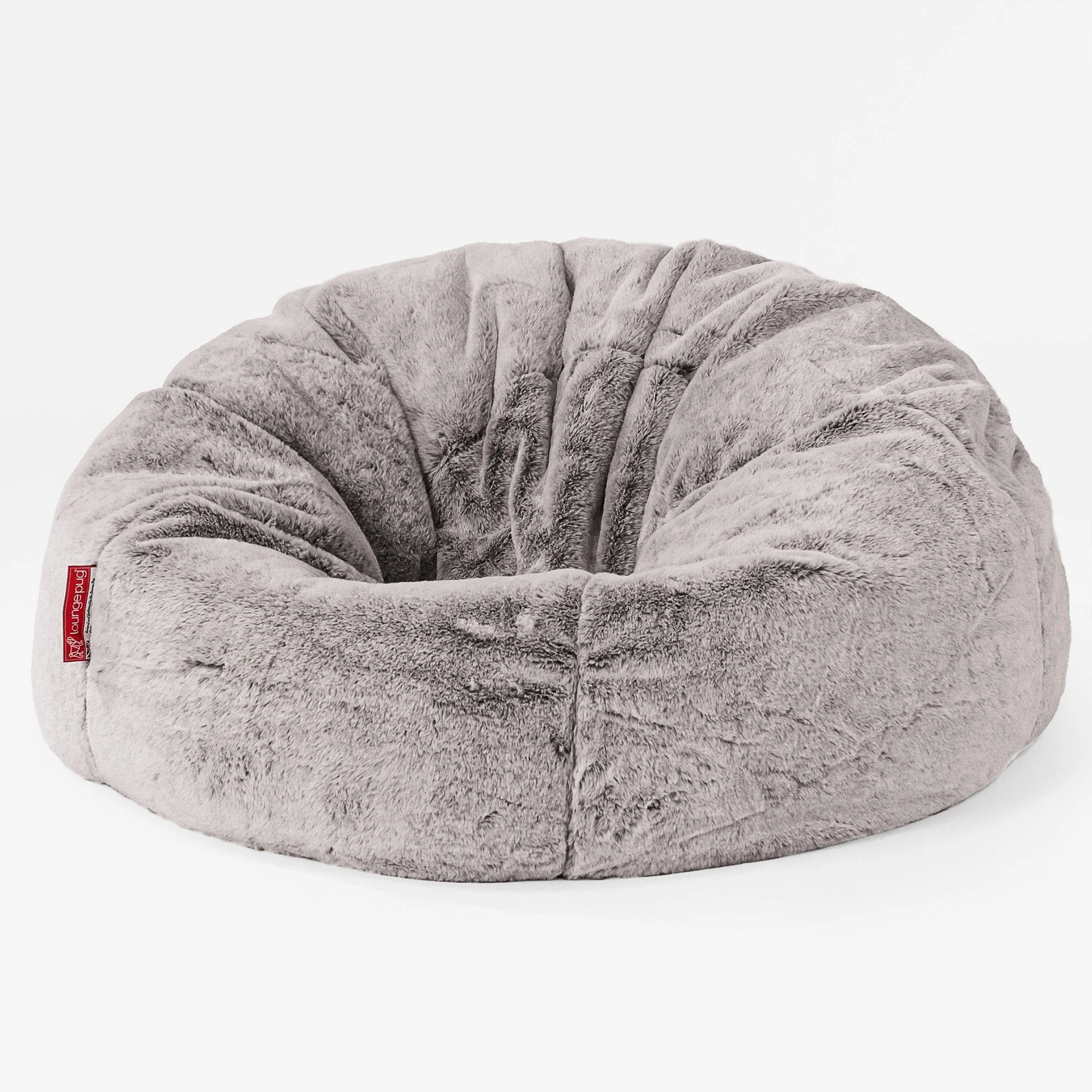 Klassischer Sitzsack Sessel Ersatz Bezug - Kaninchen Kunstfell - Image 4