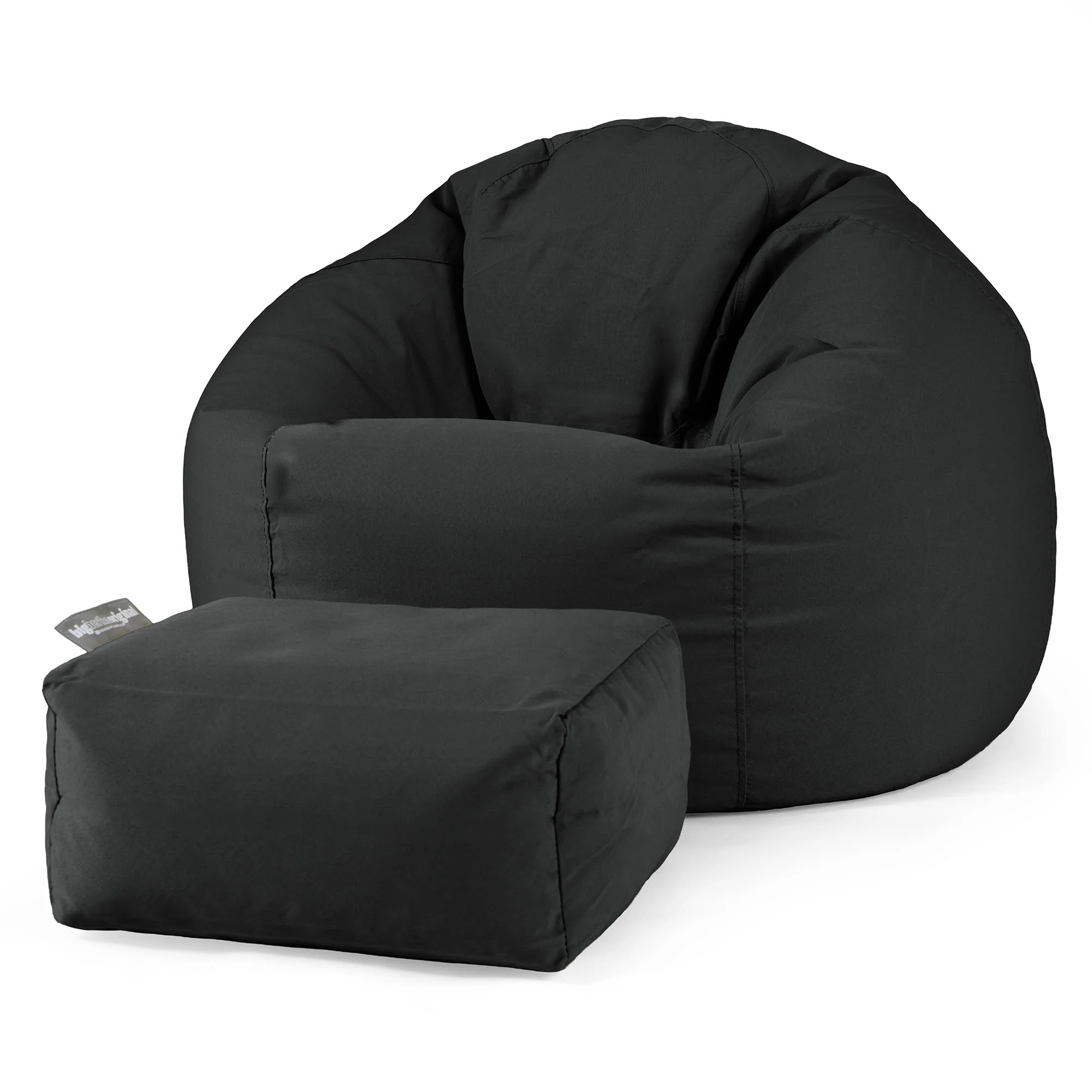 SoleiStorm™ Ultra 2000 h+ Klassischer Sitzsack Sessel - Olefin Schwarz - Image 2