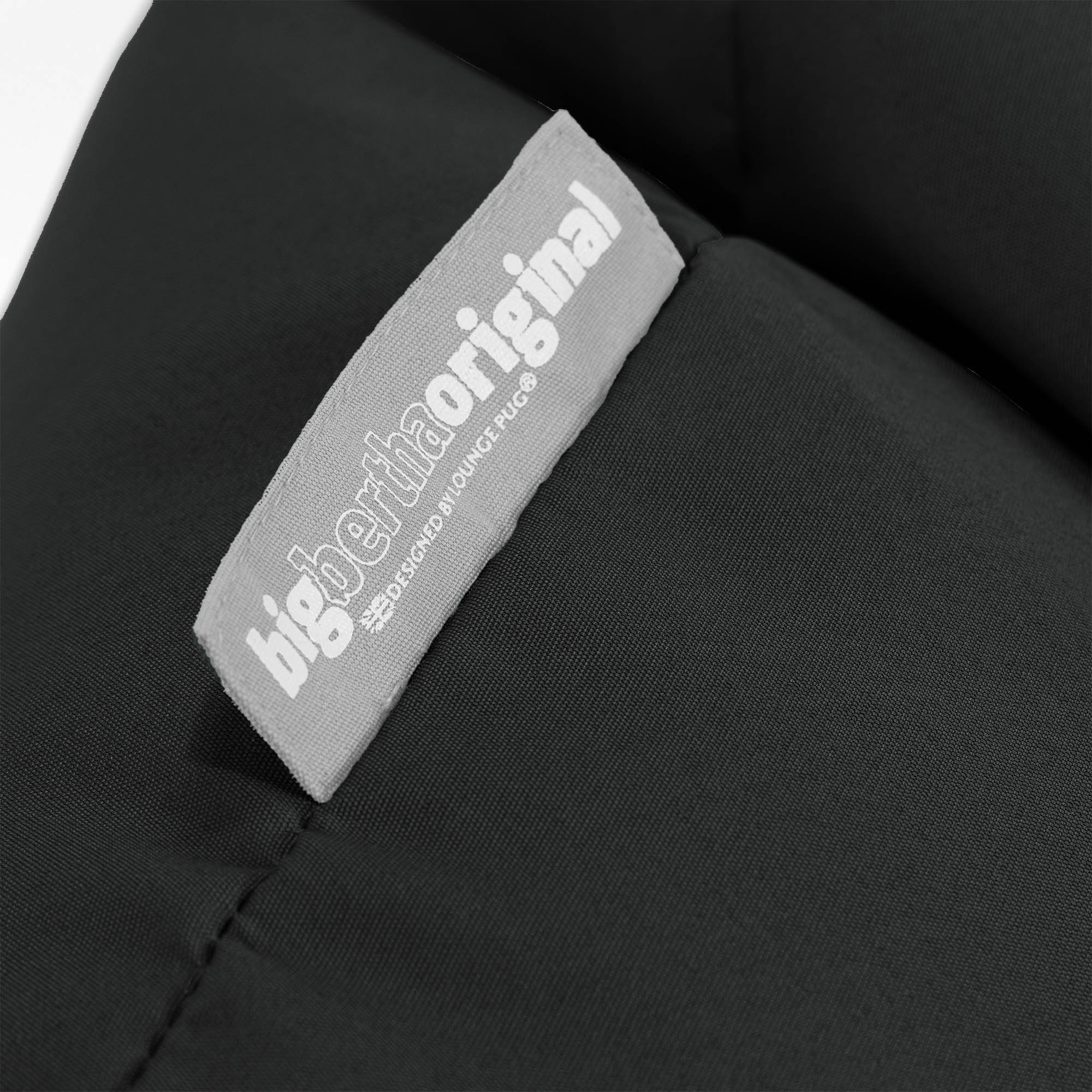 SoleiStorm™ Ultra 2000 h+ Klassischer Sitzsack Sessel - Olefin Schwarz - Image 3