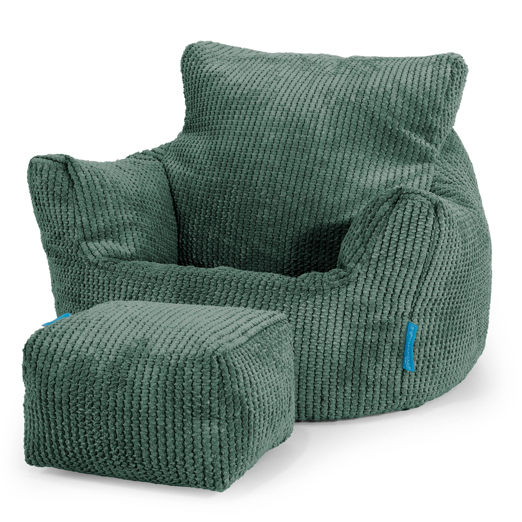 Klein Kindersessel Sitzsack 1-3 jahren - Pom Pom Moosgrun - Image 2
