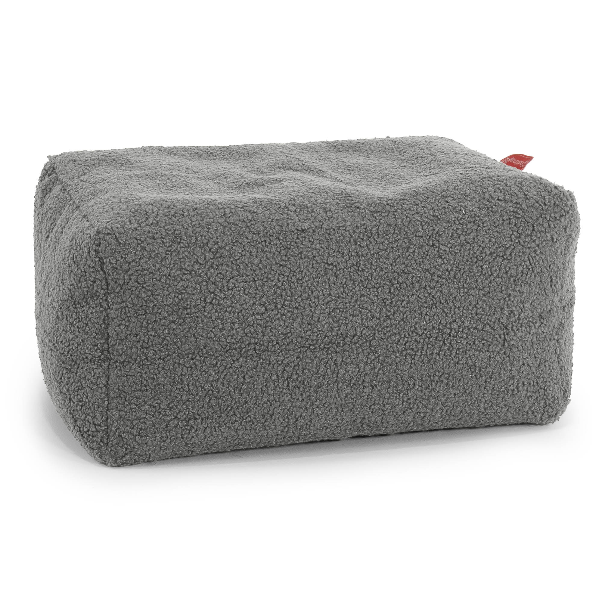 Kleiner Fußhocker Ersatz Bezug - Bouclé - Image 2