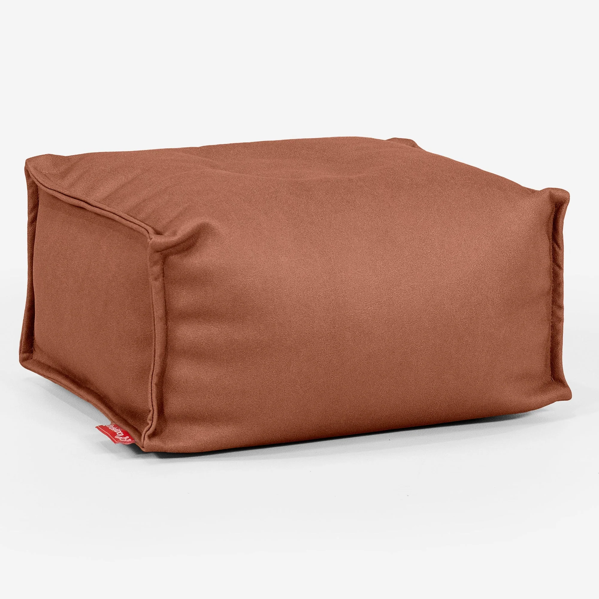 Kleiner Fußhocker Ersatz Bezug - Veganes Leder - Image 2