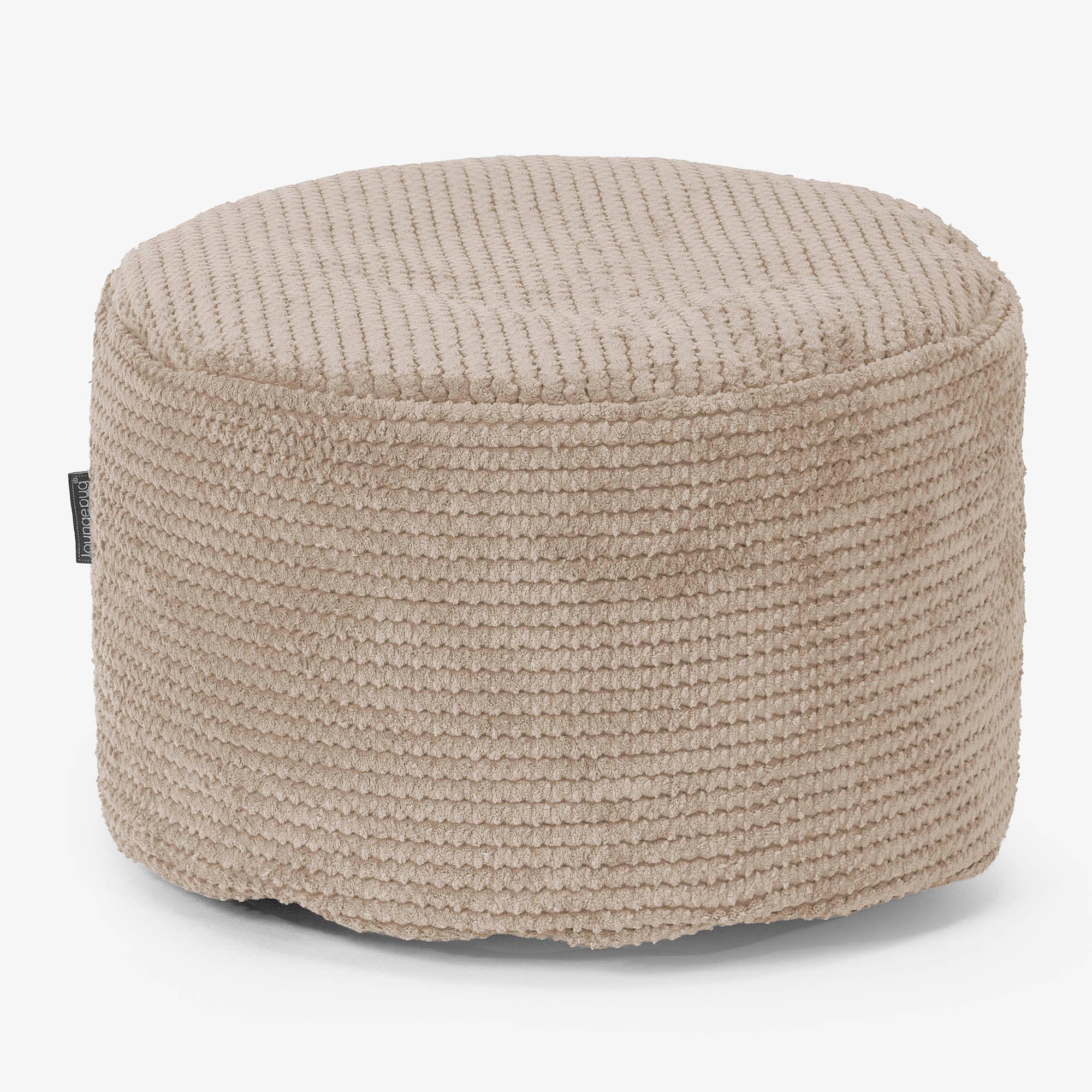 Kleiner runder Fußhocker Ersatz Bezug - Pom-Pom - Image 5