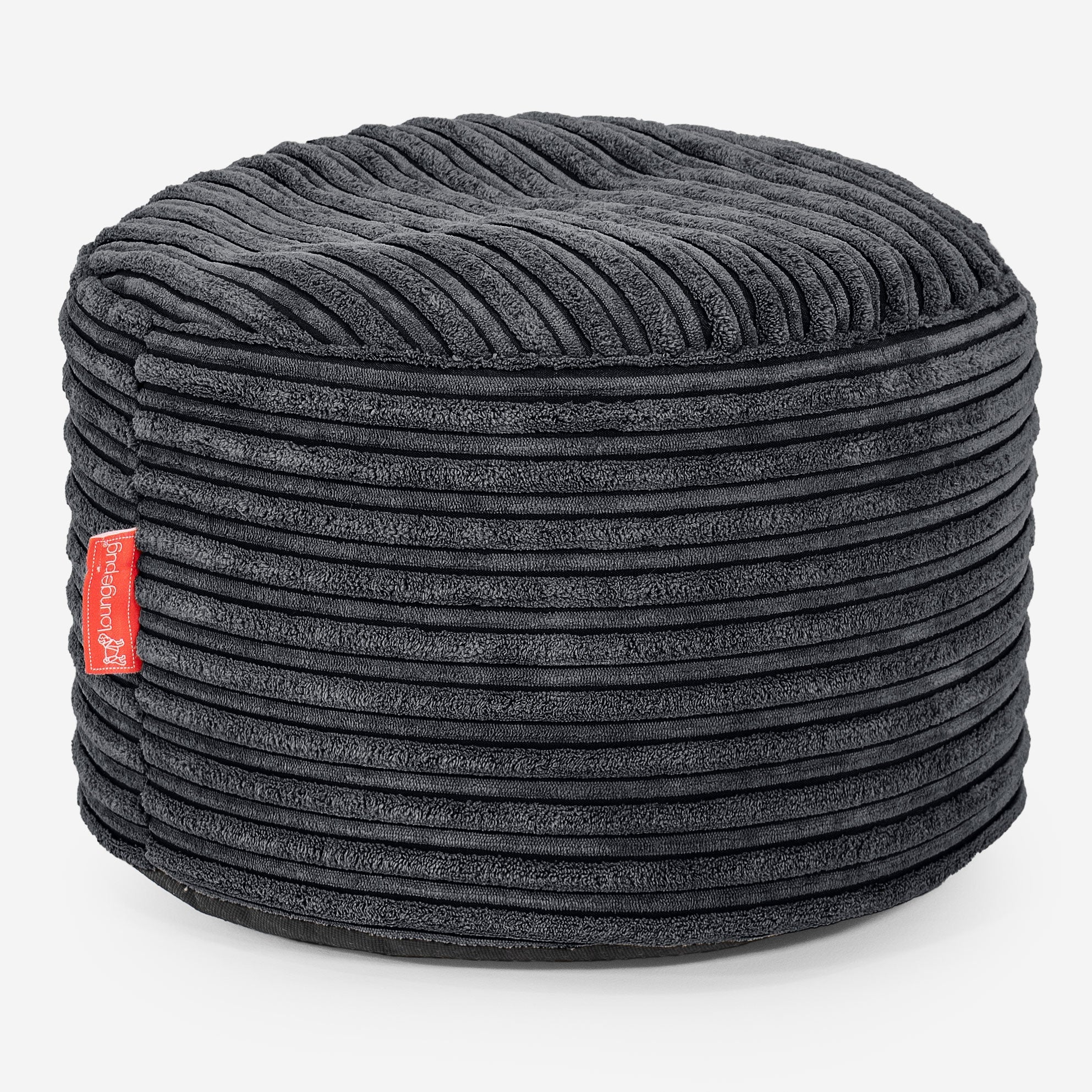 Kleiner runder Fußhocker Ersatz Bezug - Cord - Image 3