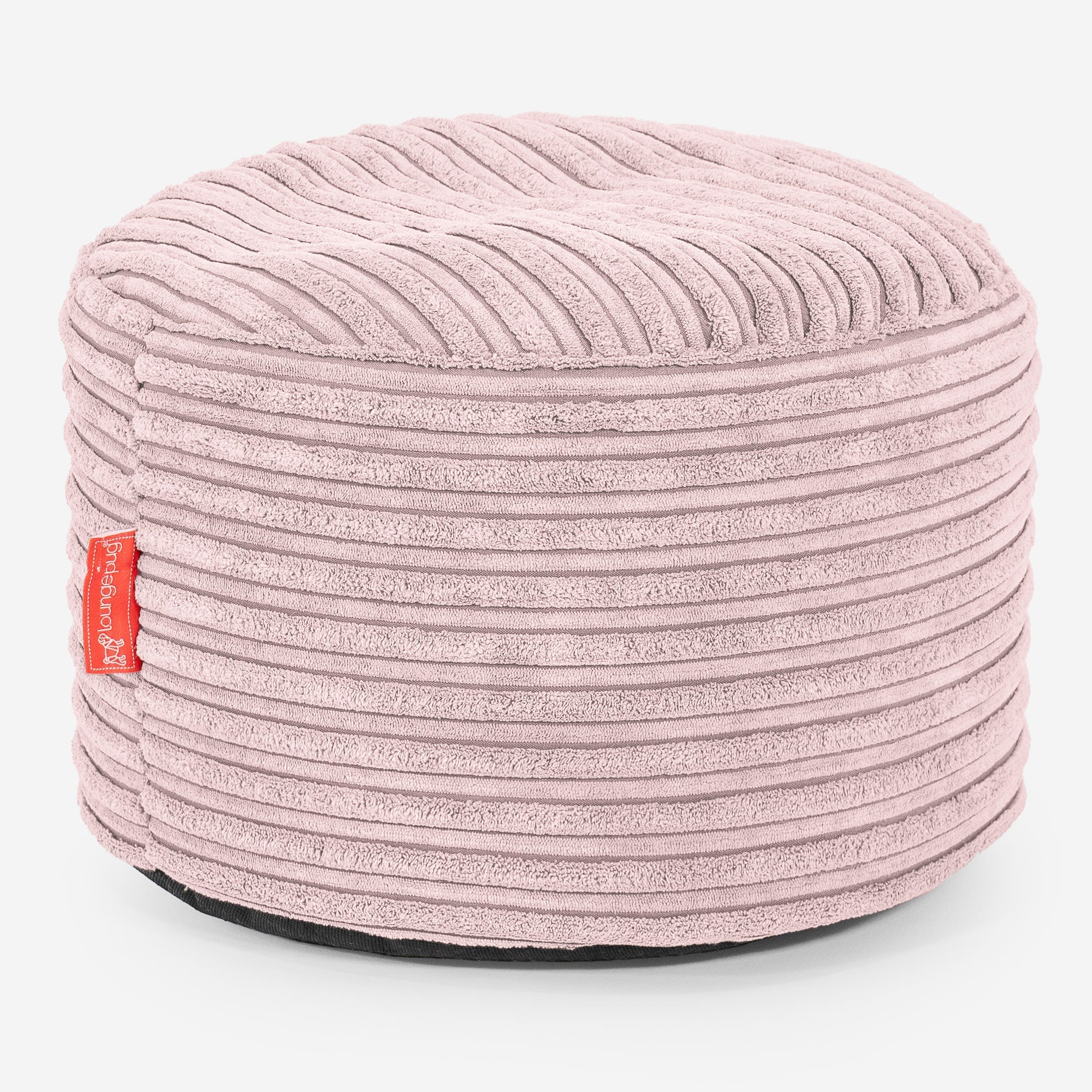 Kleiner runder Fußhocker Ersatz Bezug - Cord - Image 4