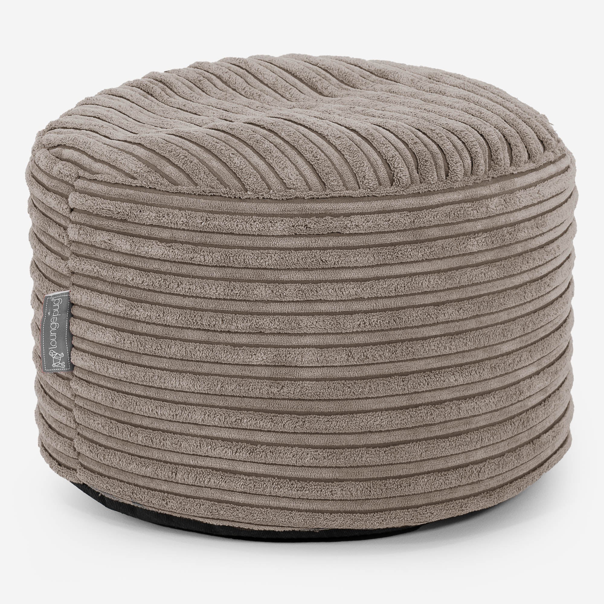 Kleiner runder Fußhocker Ersatz Bezug - Cord - Image 5