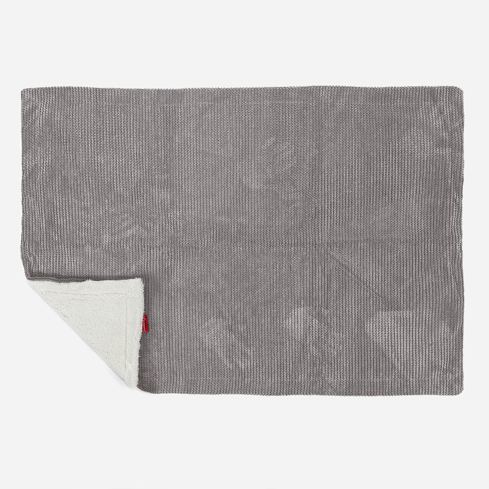 Sherpa-Decke - Pom-Pom Anthrazit - Image 3