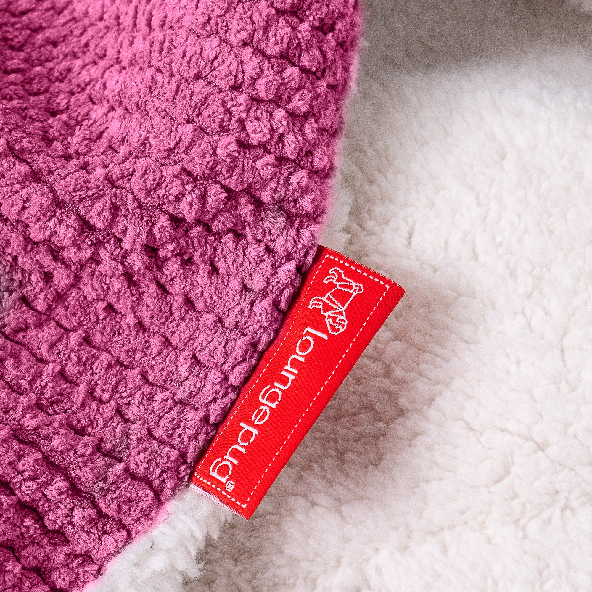Sherpa-Decke - Pom-Pom Pink - Image 4