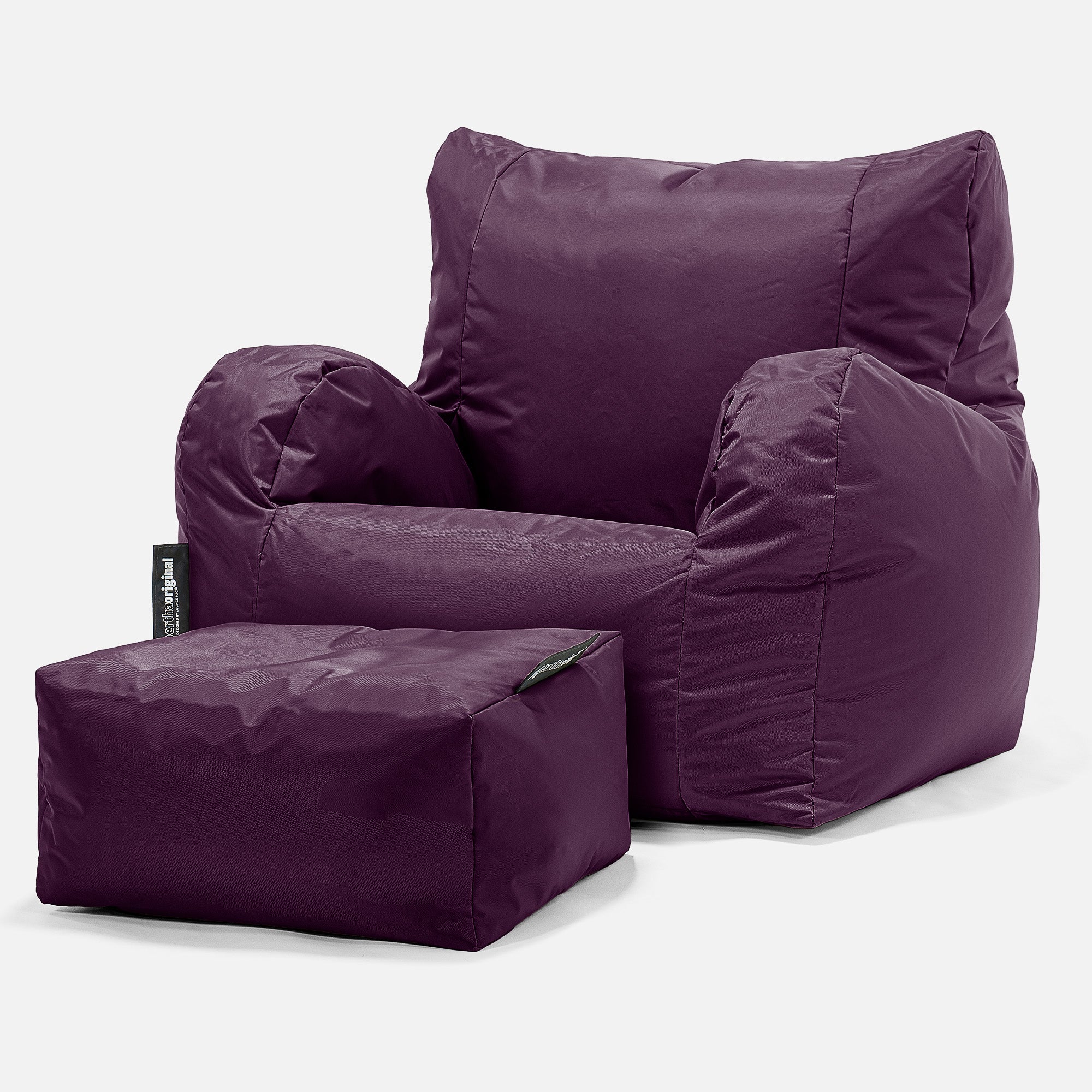 Lehnstuhl Sitzsack Outdoor - SmartCanvas™ Lila - Image 2