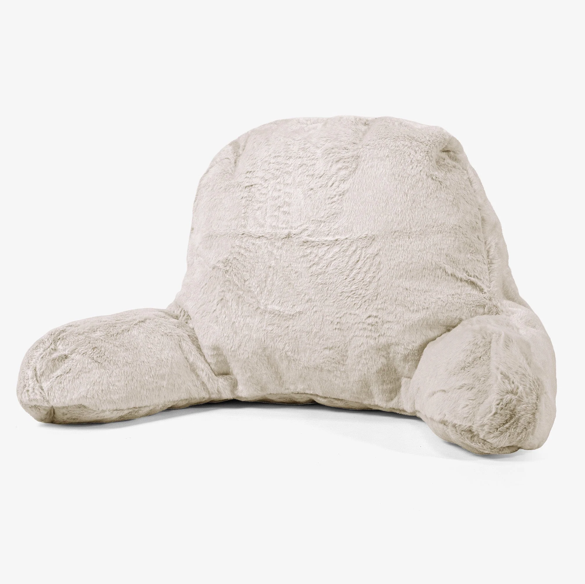 Lesekissen mit Rückenstütze Ersatz Bezug - Kaninchen Kunstfell - Image 3