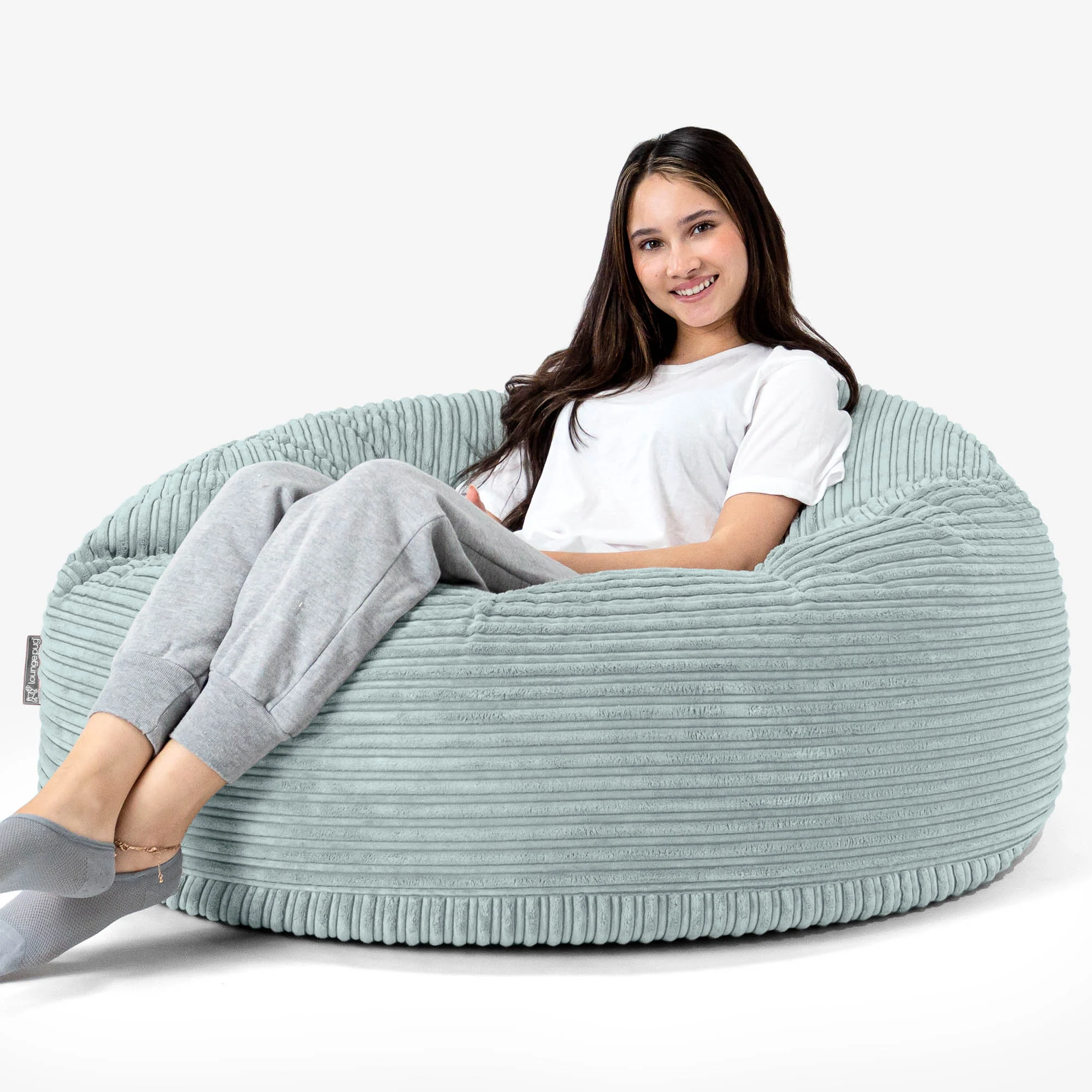 Mammoth Sofa Sitzsack XXL - Cord Mintgrün - Image 2