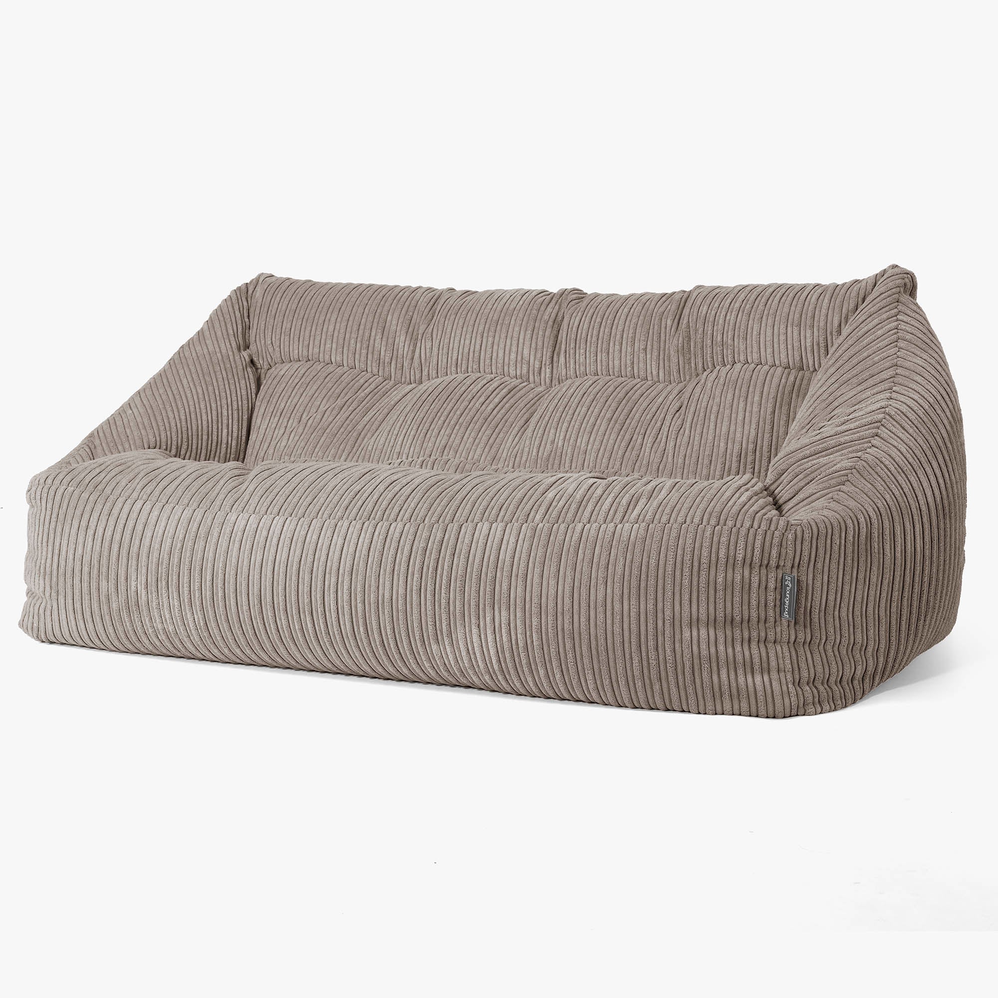 Maya Sitzsack Sofa - Cord Beigegrau - Image 3