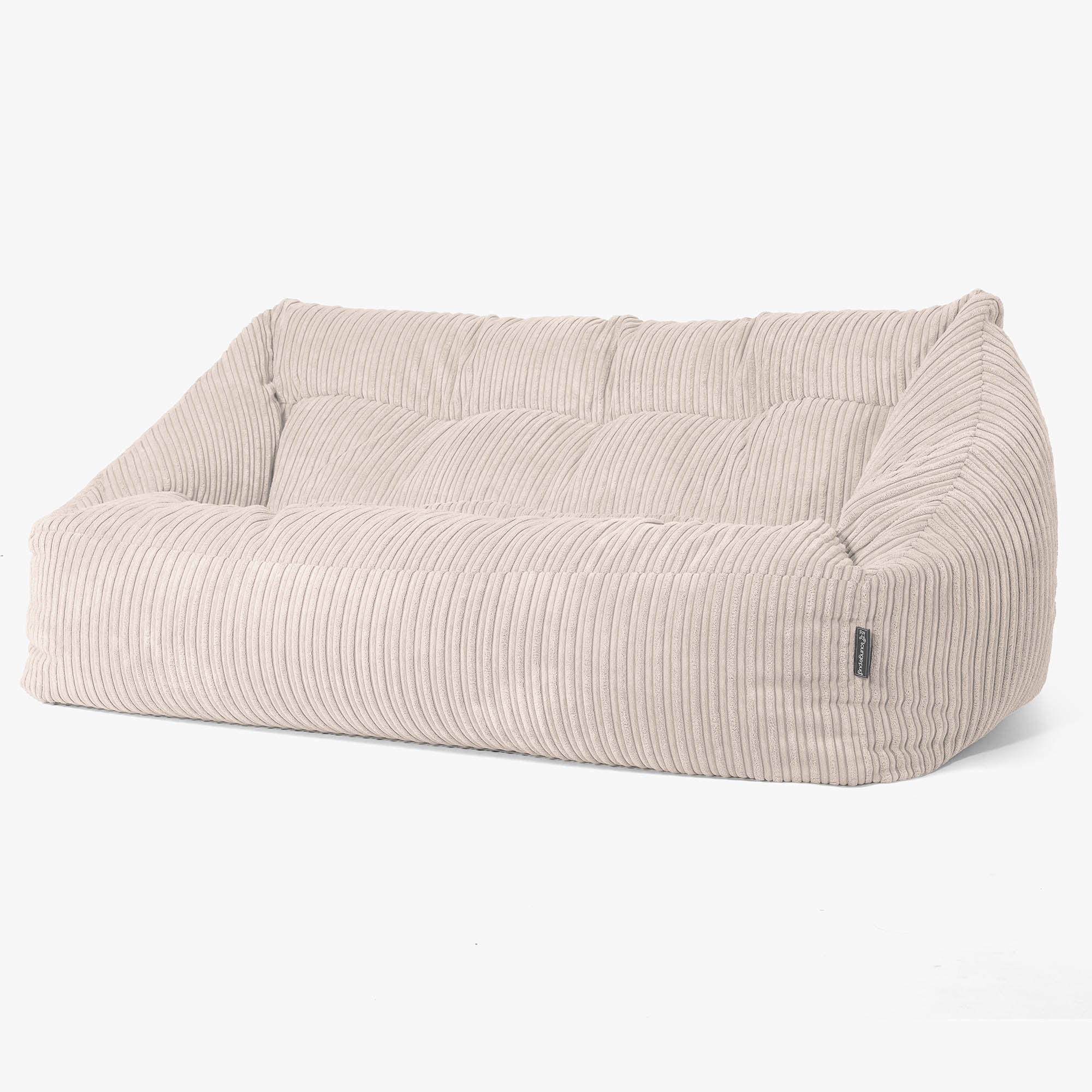 Maya Sitzsack Sofa - Cord Creme - Image 3